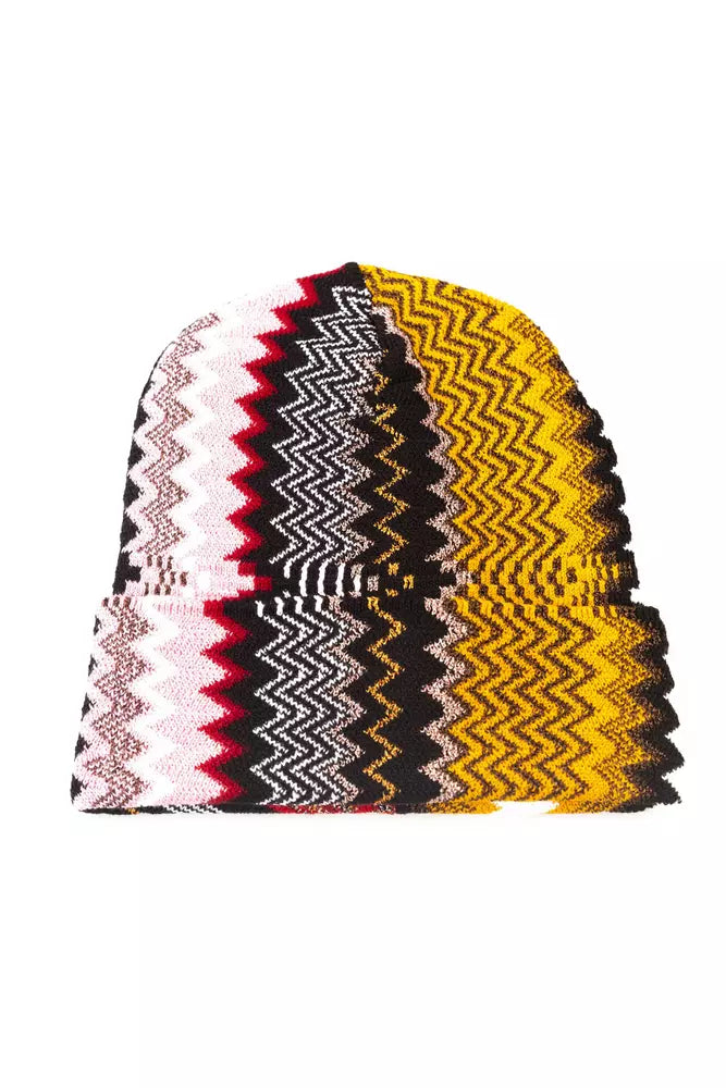 Chapeau femme en laine multicolore Missoni