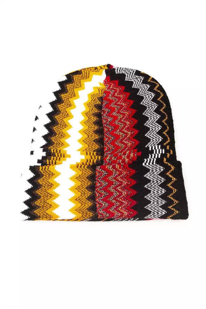 Chapeau femme en laine multicolore Missoni