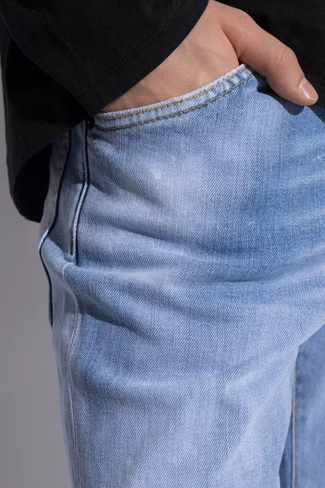 Jean Dsquared² bleu clair en coton pour homme