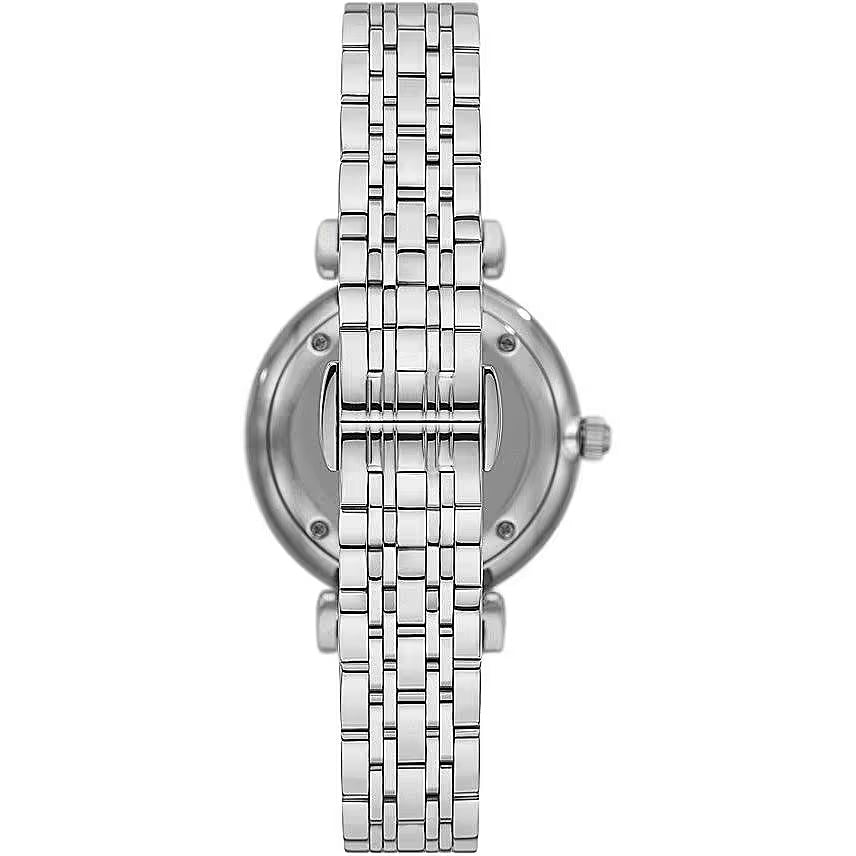 Montre élégante pour femme Emporio Armani argentée