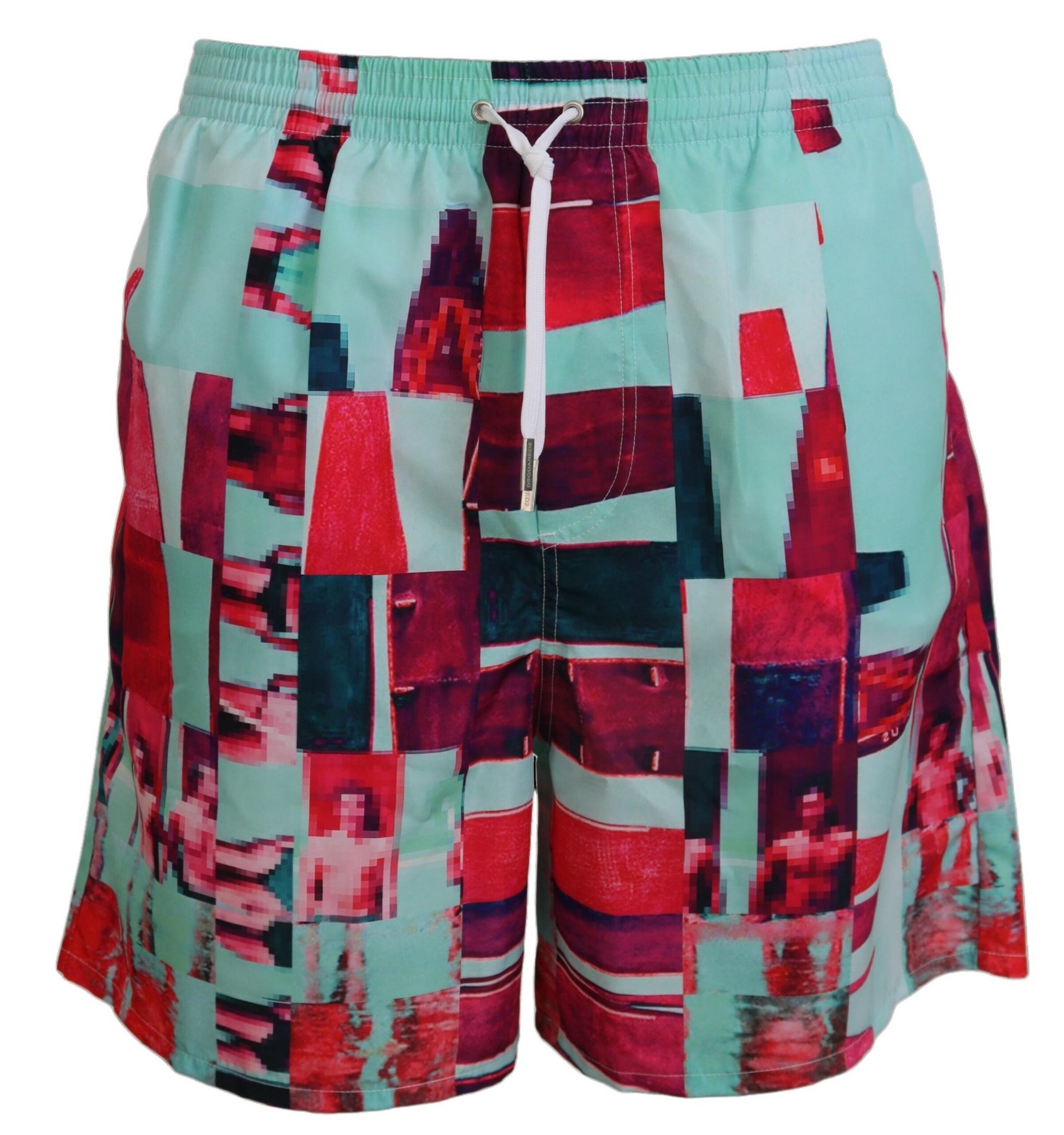 Maillot de bain short de plage imprimé multicolore Dsquared²