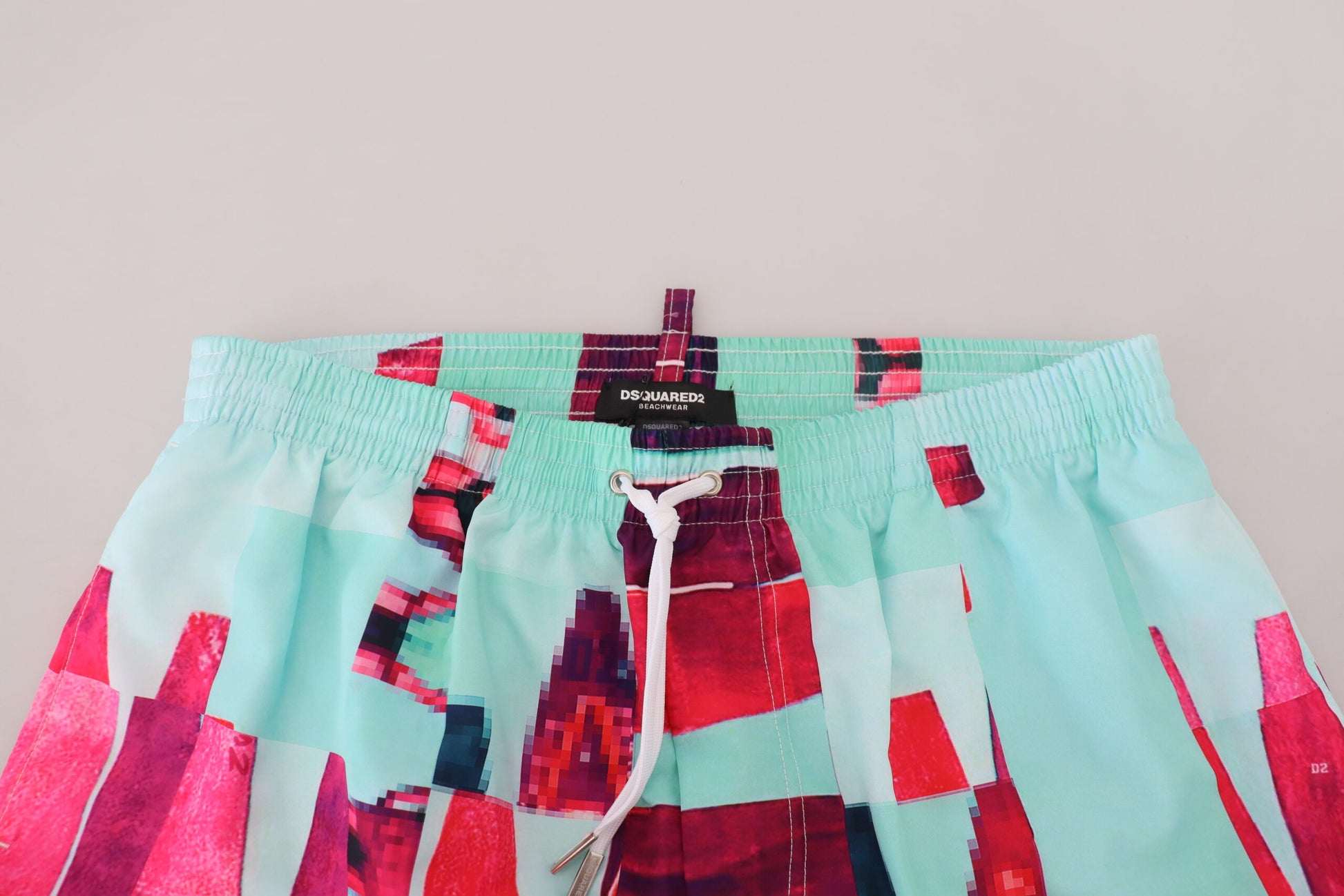 Maillot de bain short de plage imprimé multicolore Dsquared²