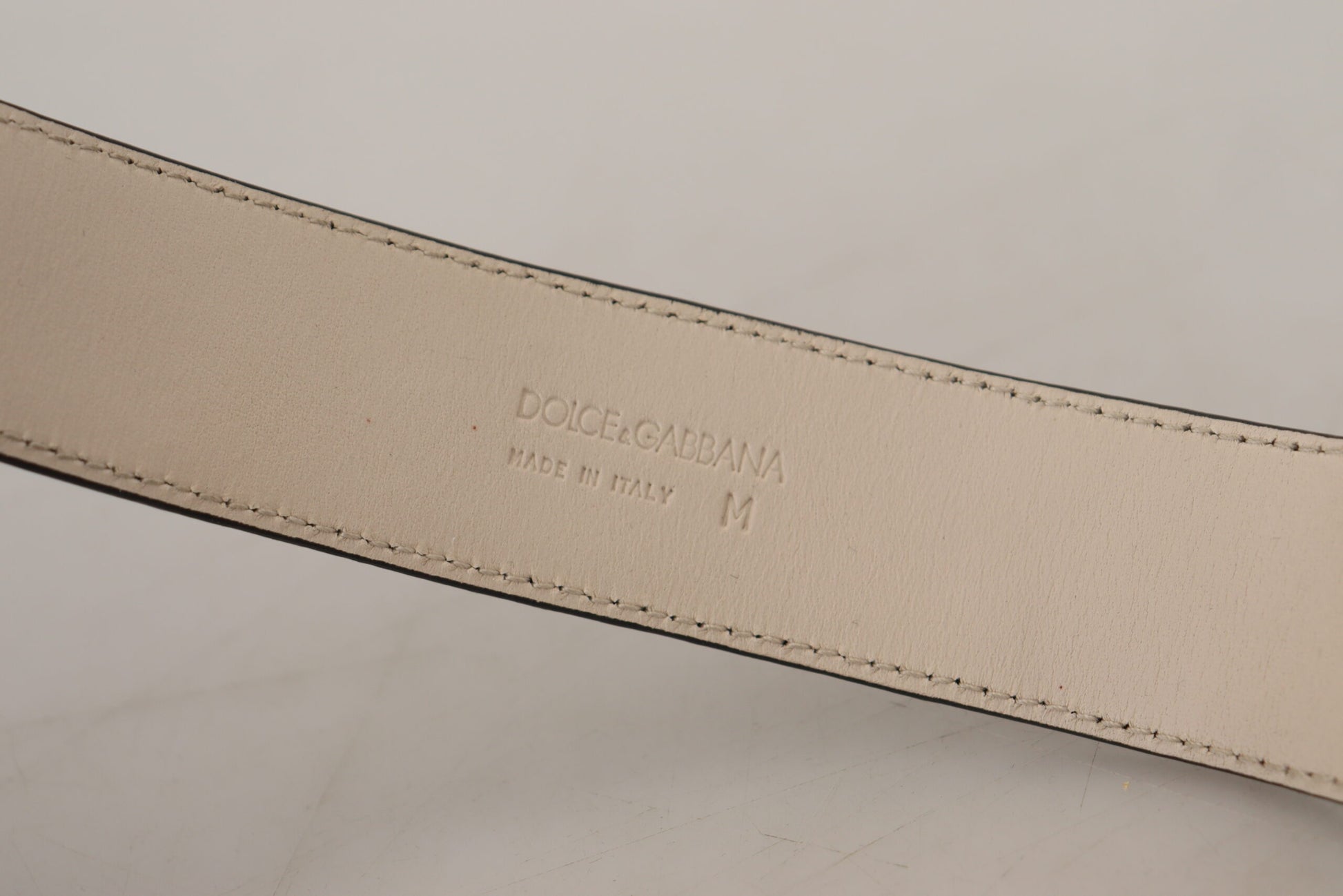 Bracelet porte-clés cœur DG en cuir Dauphine noir Dolce &amp; Gabbana