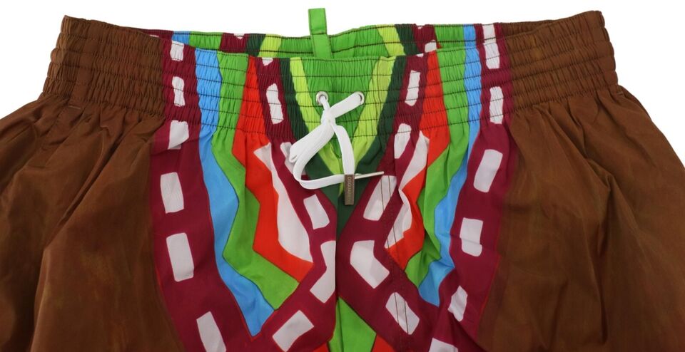 Maillot de bain Dsquared² multicolore imprimé pour homme