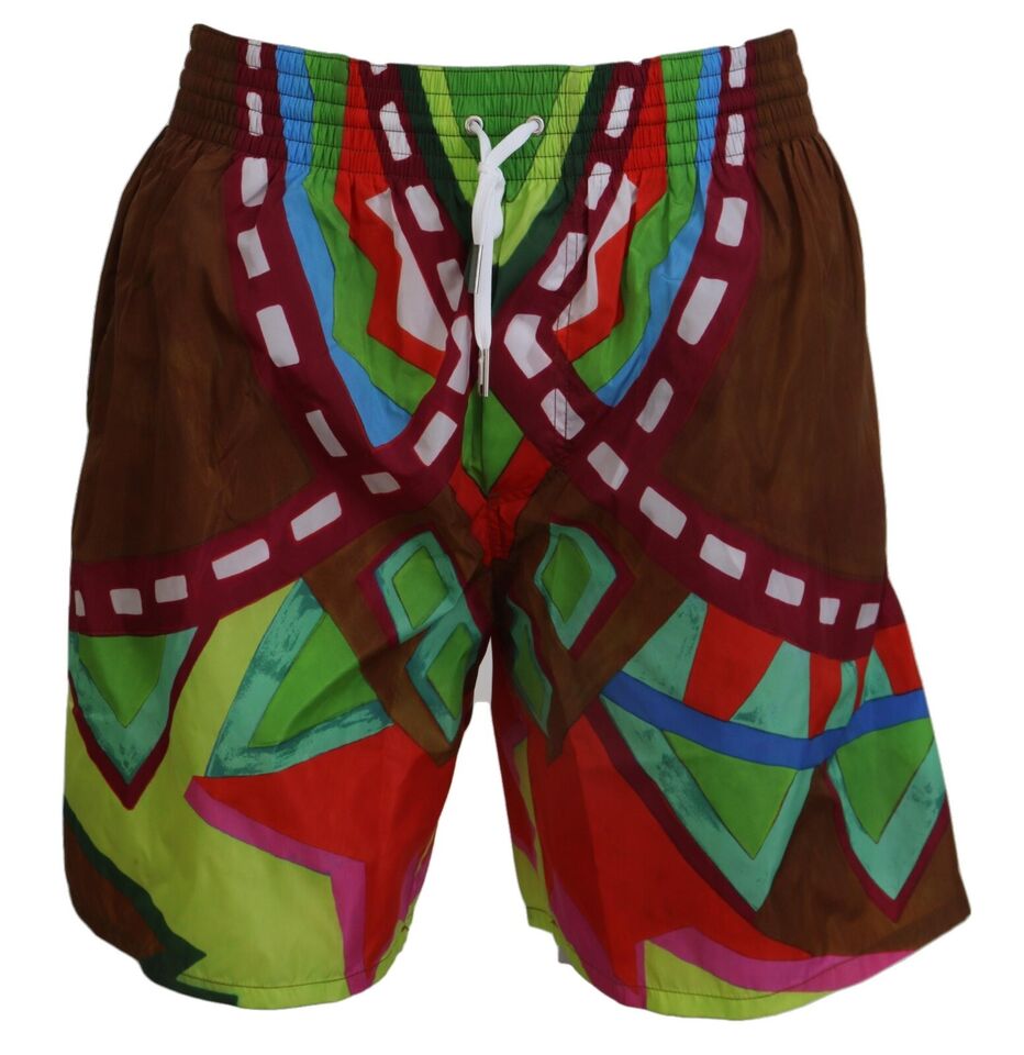 Maillot de bain Dsquared² multicolore imprimé pour homme