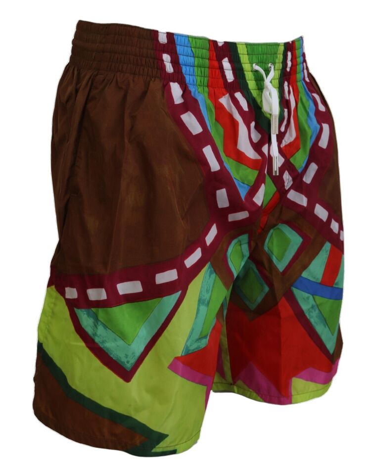 Maillot de bain Dsquared² multicolore imprimé pour homme