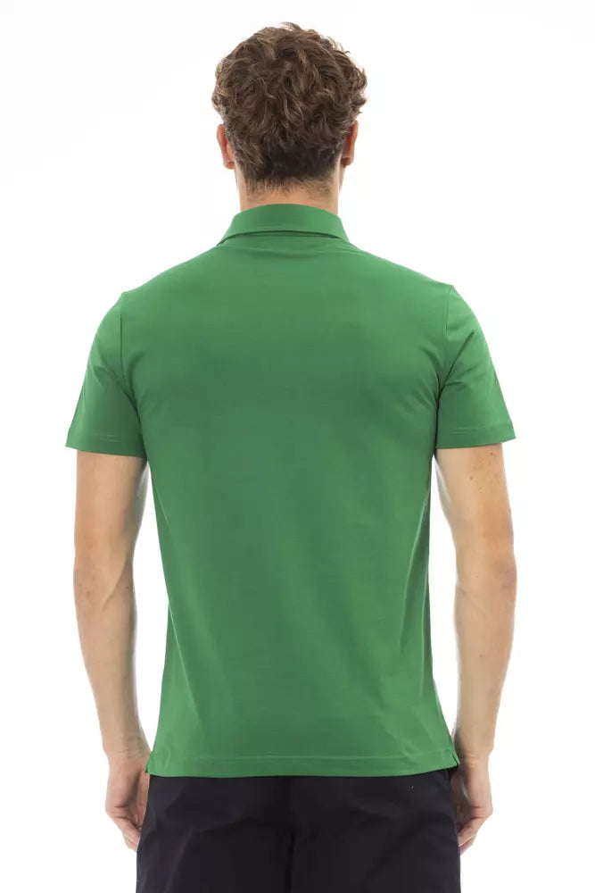 Baldinini Trend Polo Homme En Coton Vert