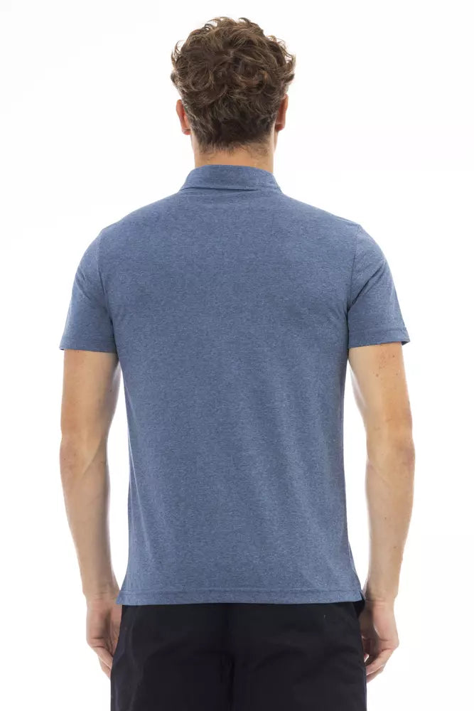 Polo homme en coton bleu tendance Baldinini