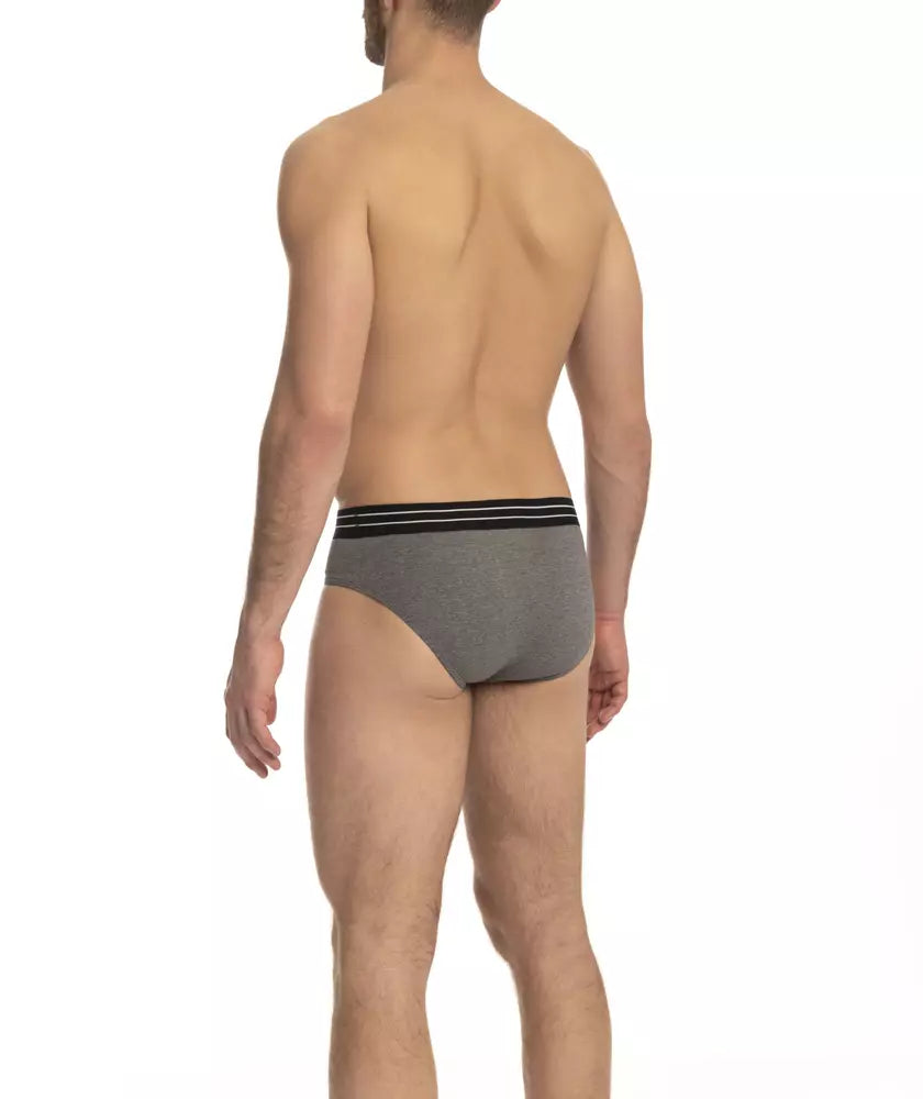 Pack de sous-vêtements Cavalli Class en coton gris pour homme