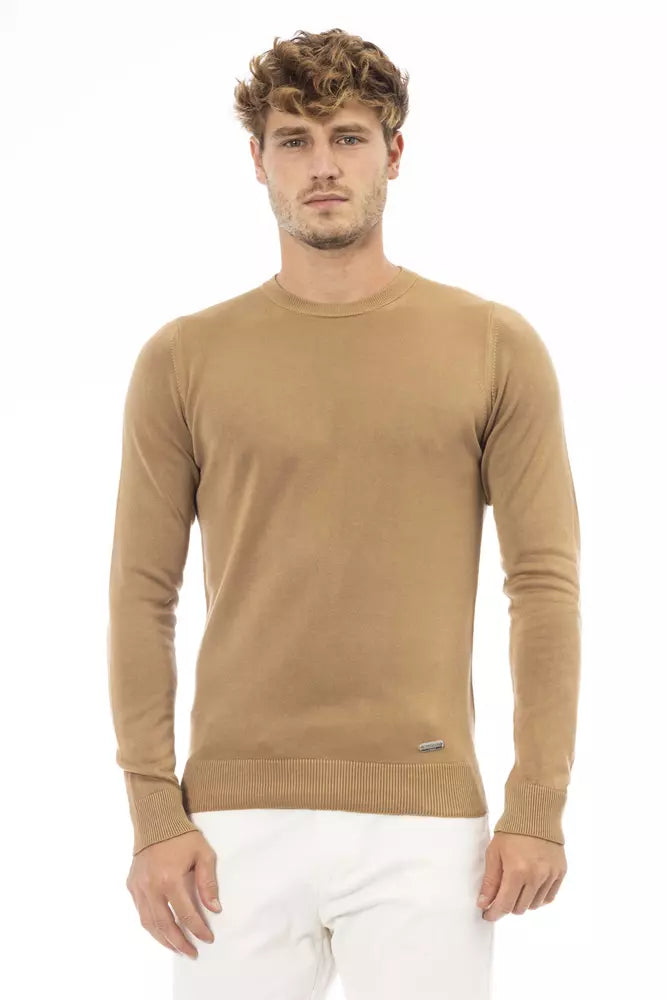 Baldinini Tendance Beige Modal Pull Homme