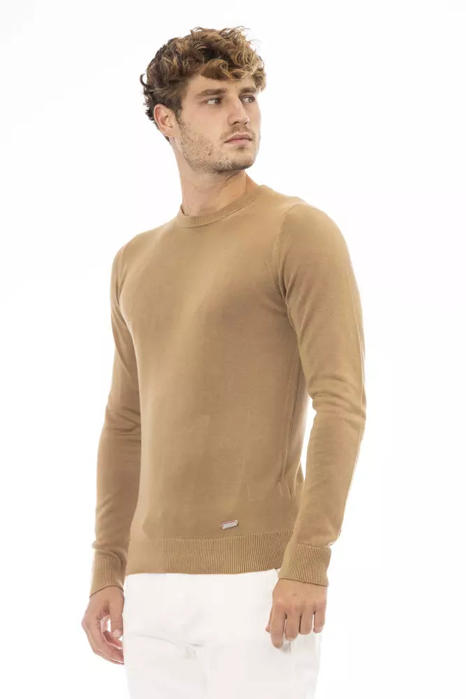 Baldinini Tendance Beige Modal Pull Homme