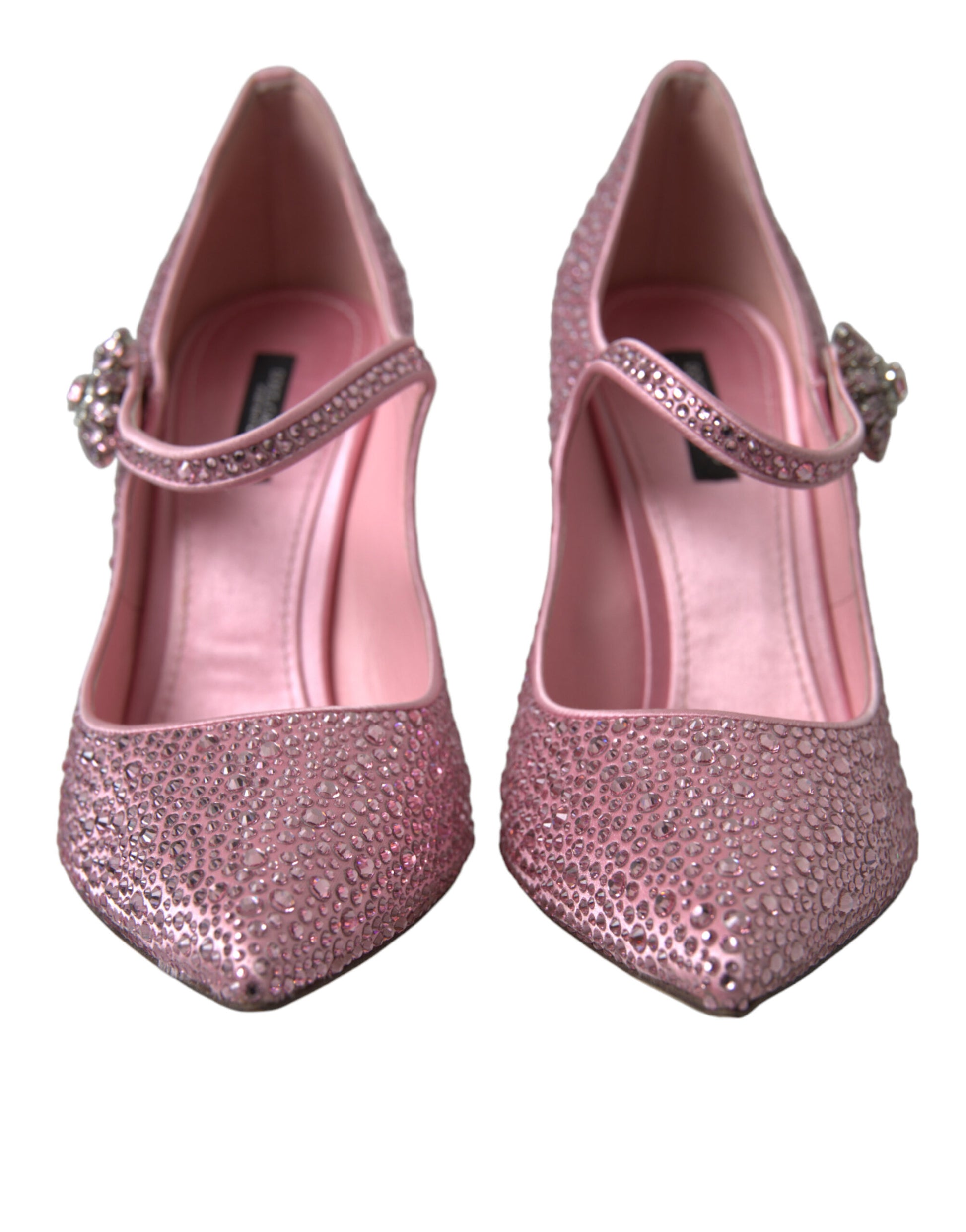 Escarpins Dolce &amp; Gabbana à talons et strass roses