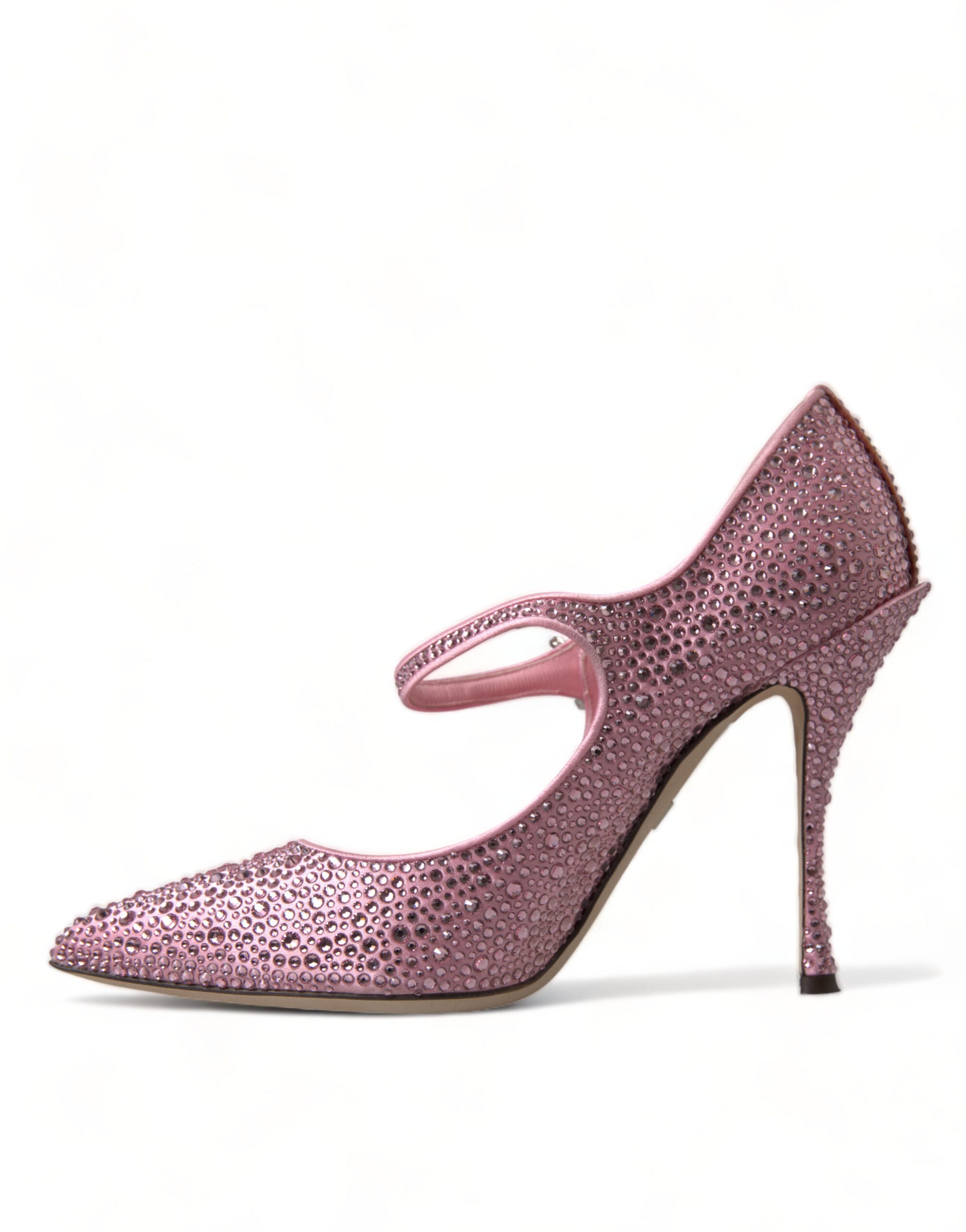 Escarpins Dolce &amp; Gabbana à talons et strass roses