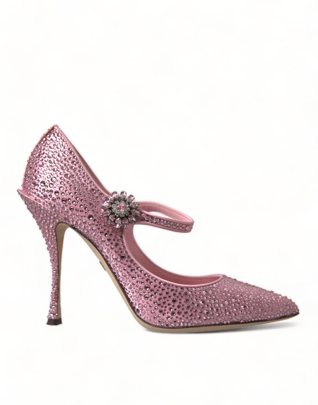 Escarpins Dolce &amp; Gabbana à talons et strass roses