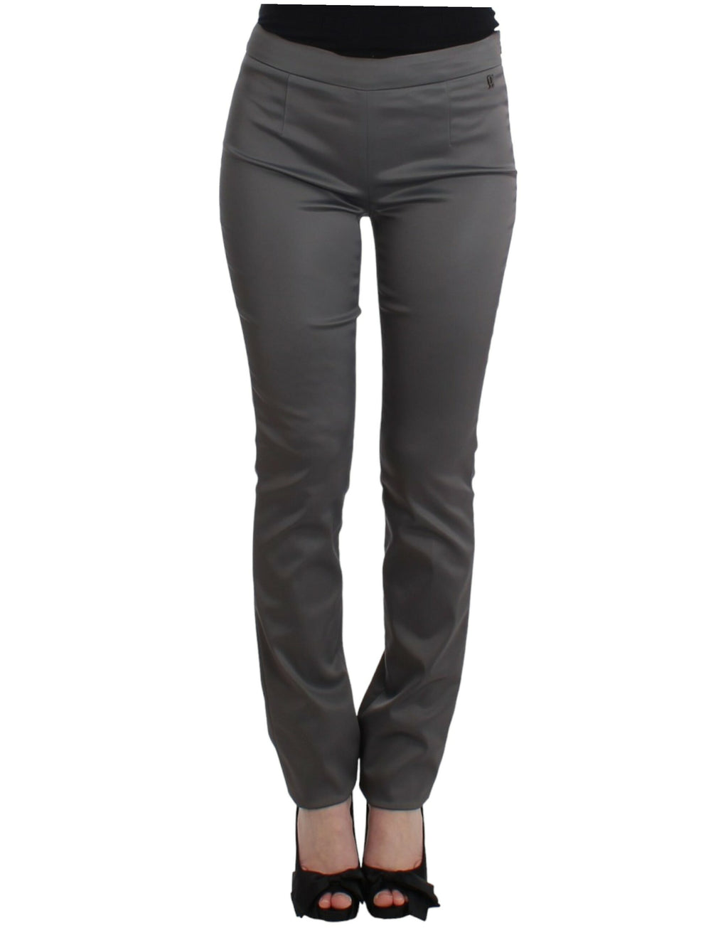Pantalon slim gris John Galliano