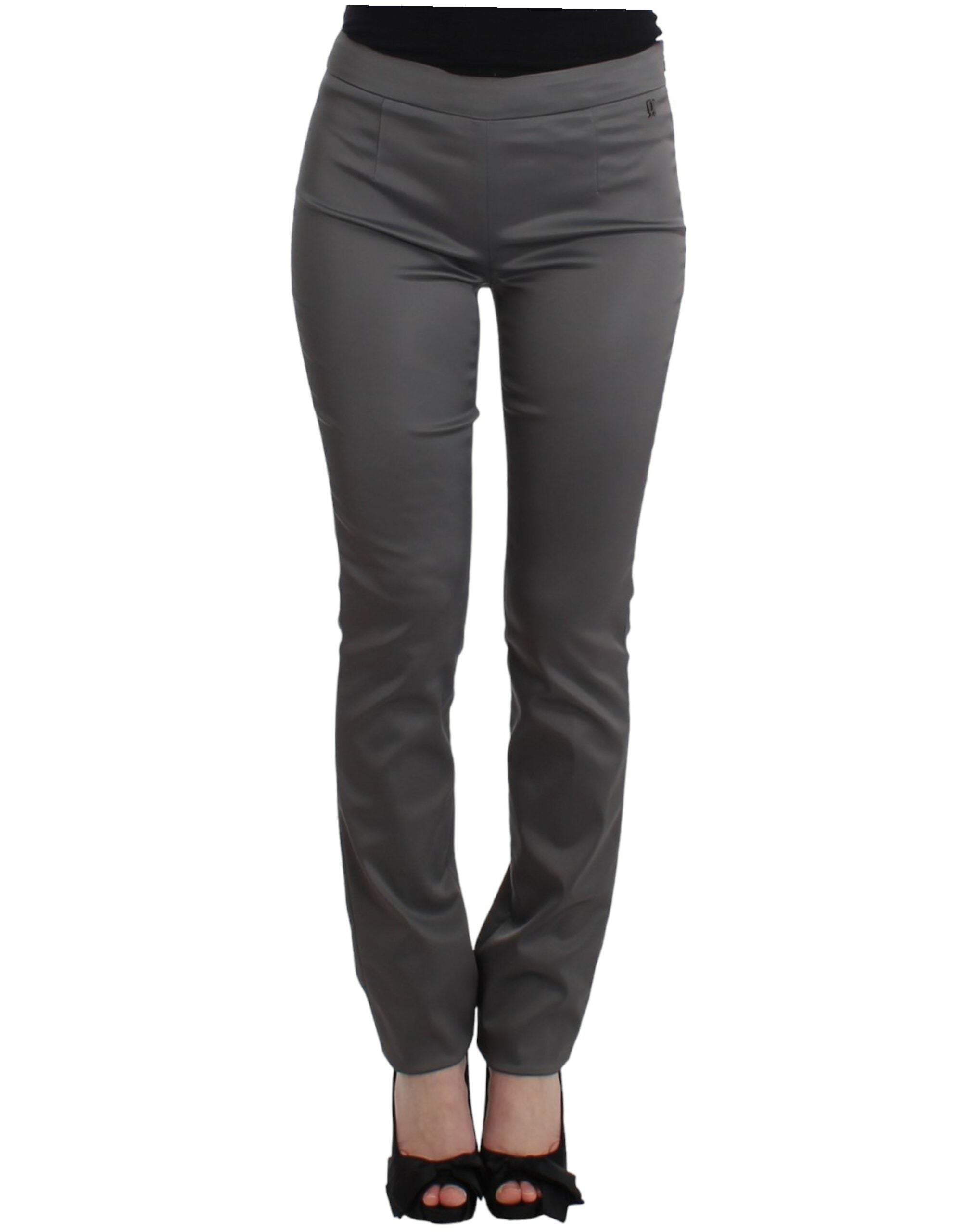 Pantalon slim gris John Galliano
