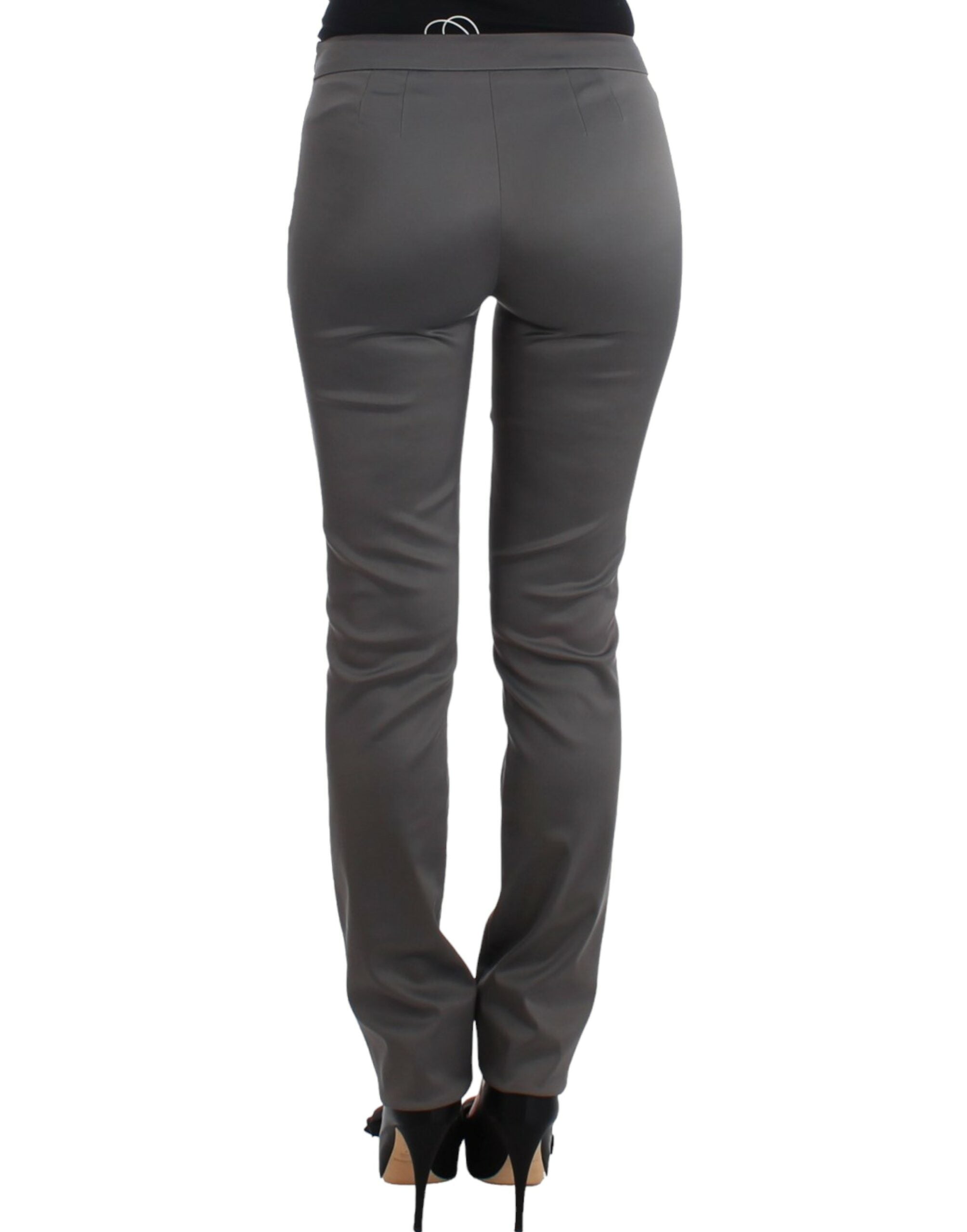Pantalon slim gris John Galliano