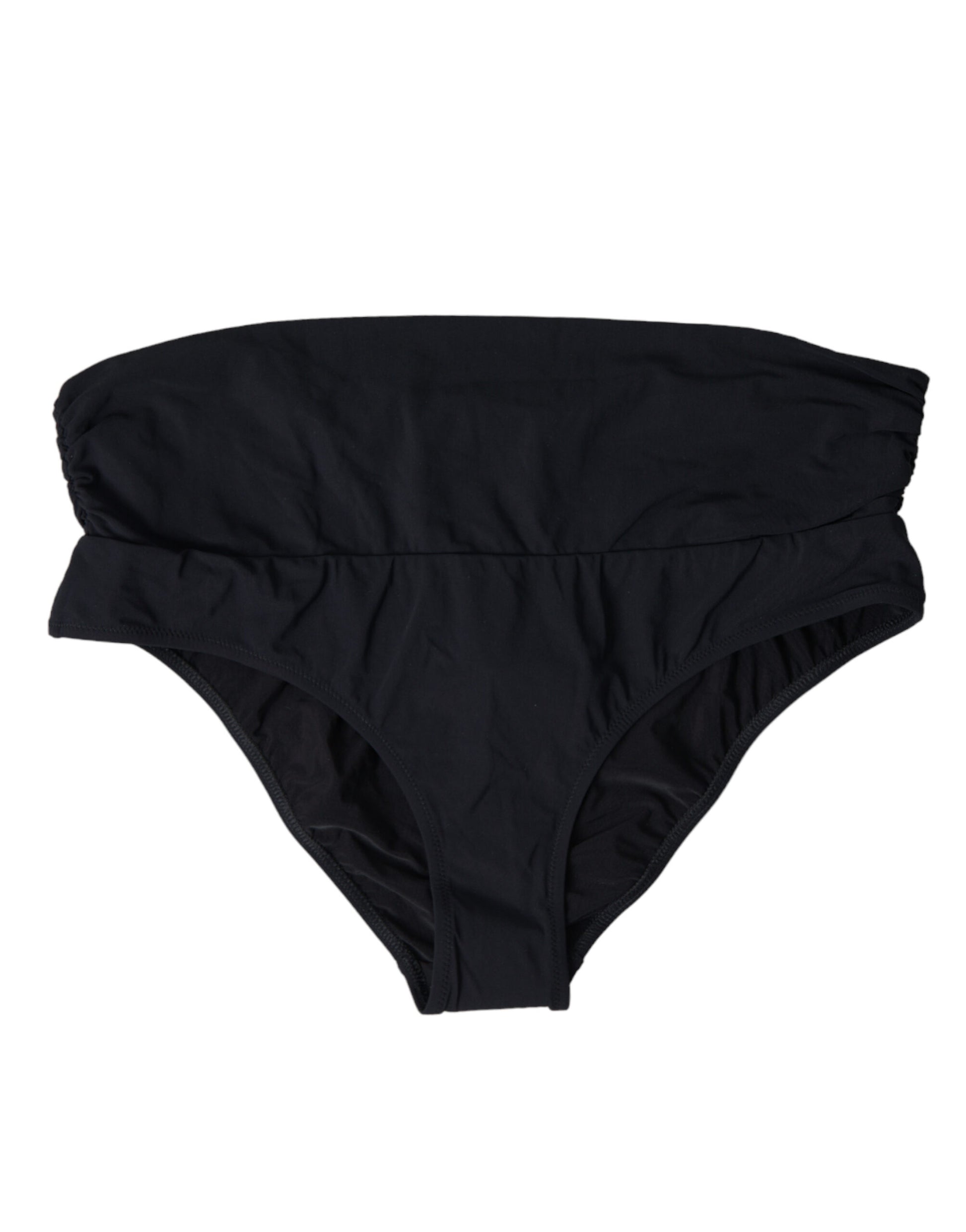 Maillot de bain Dolce &amp; Gabbana en nylon extensible noir avec bas de bikini