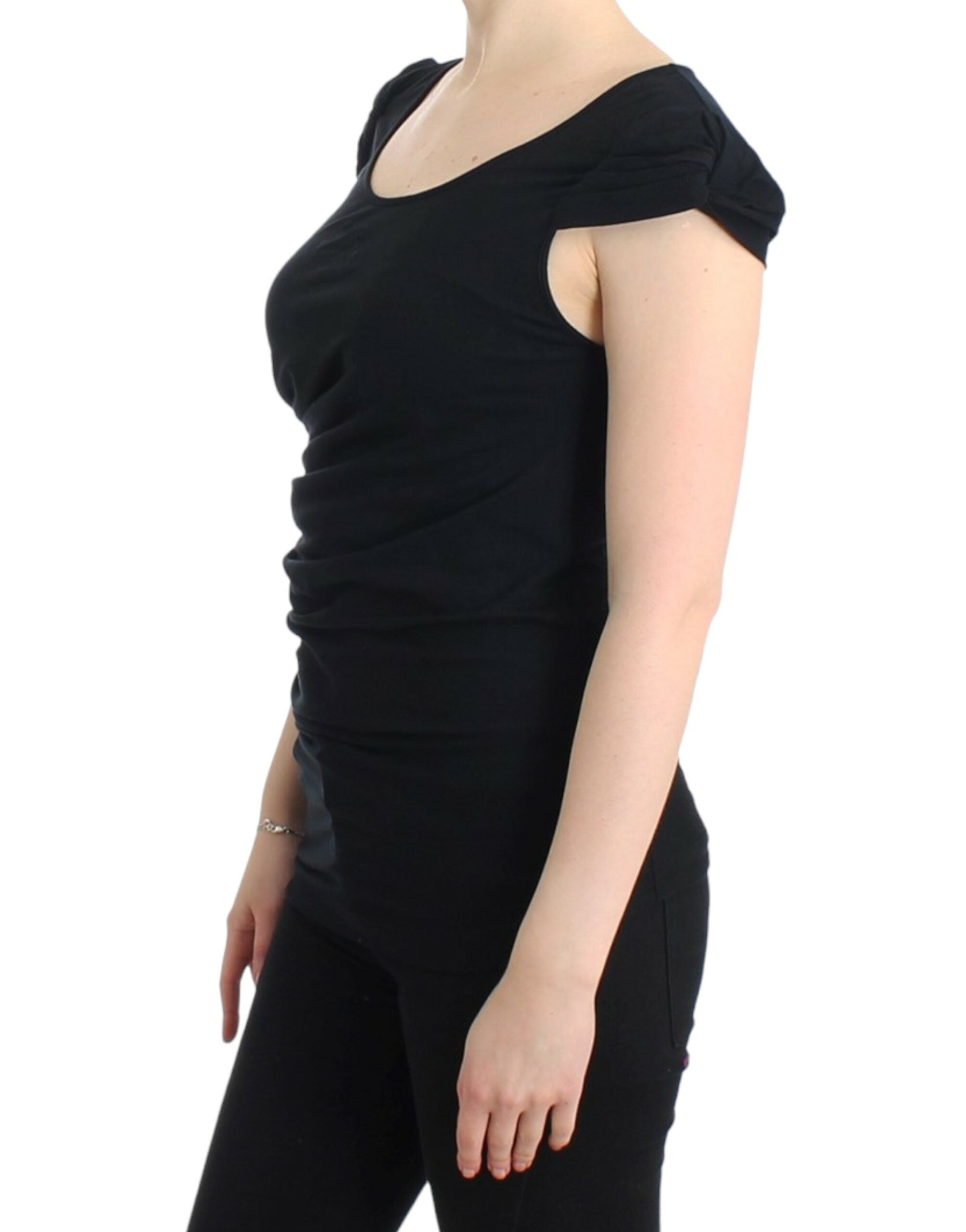 Haut en coton noir Cavalli