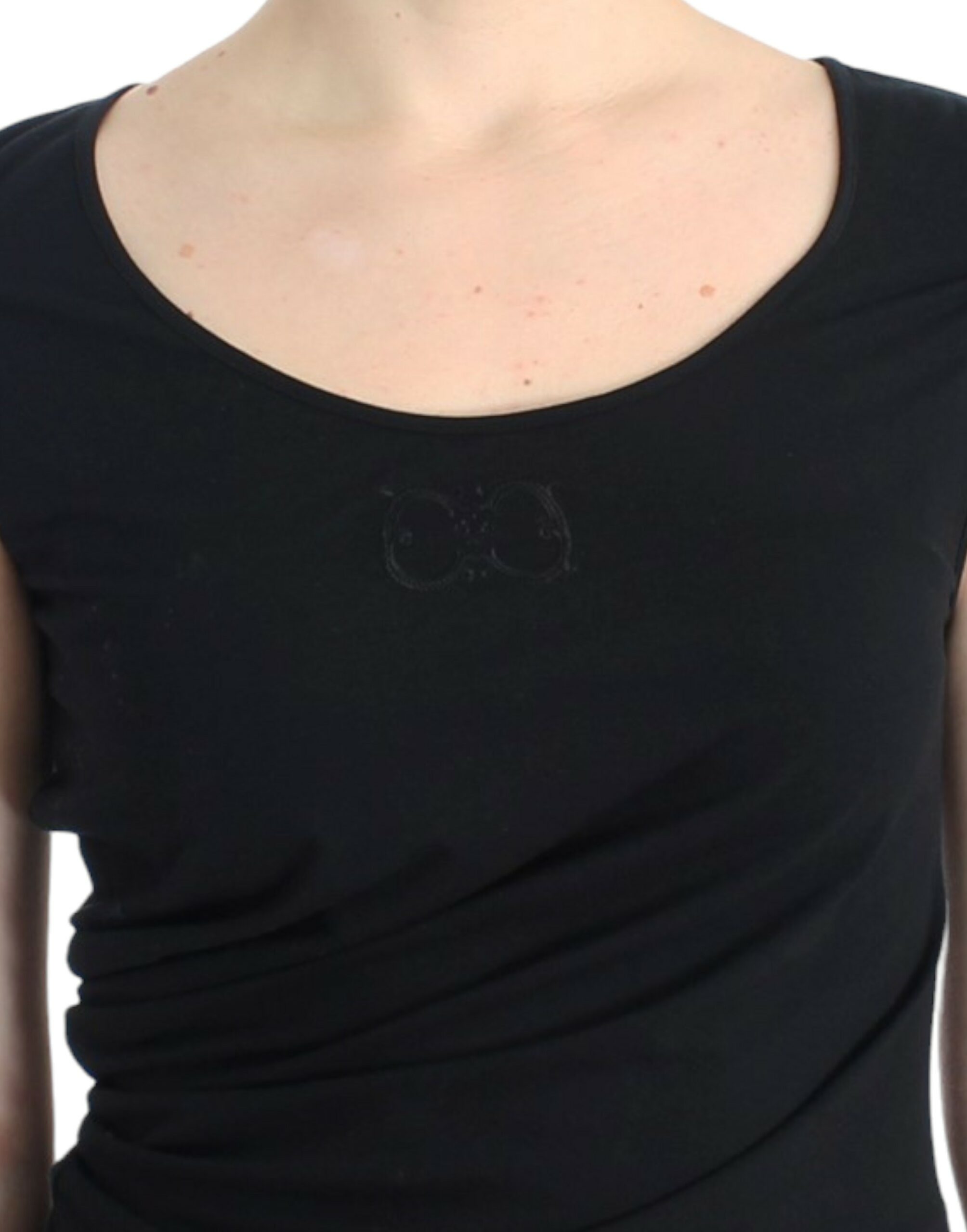 Haut en coton noir Cavalli