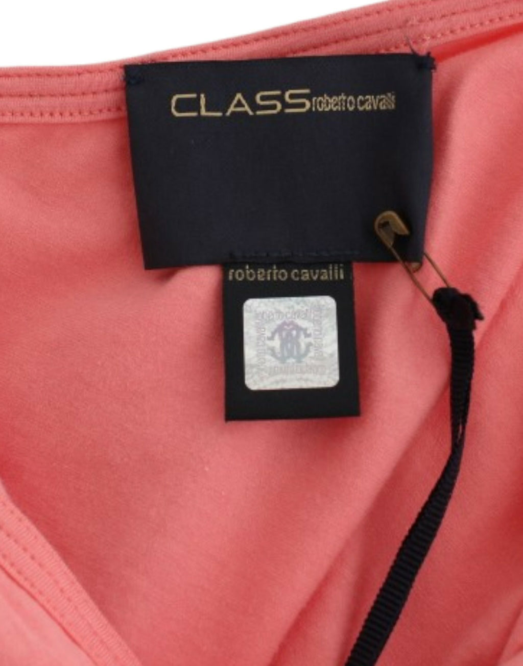 Débardeur en coton rose Cavalli