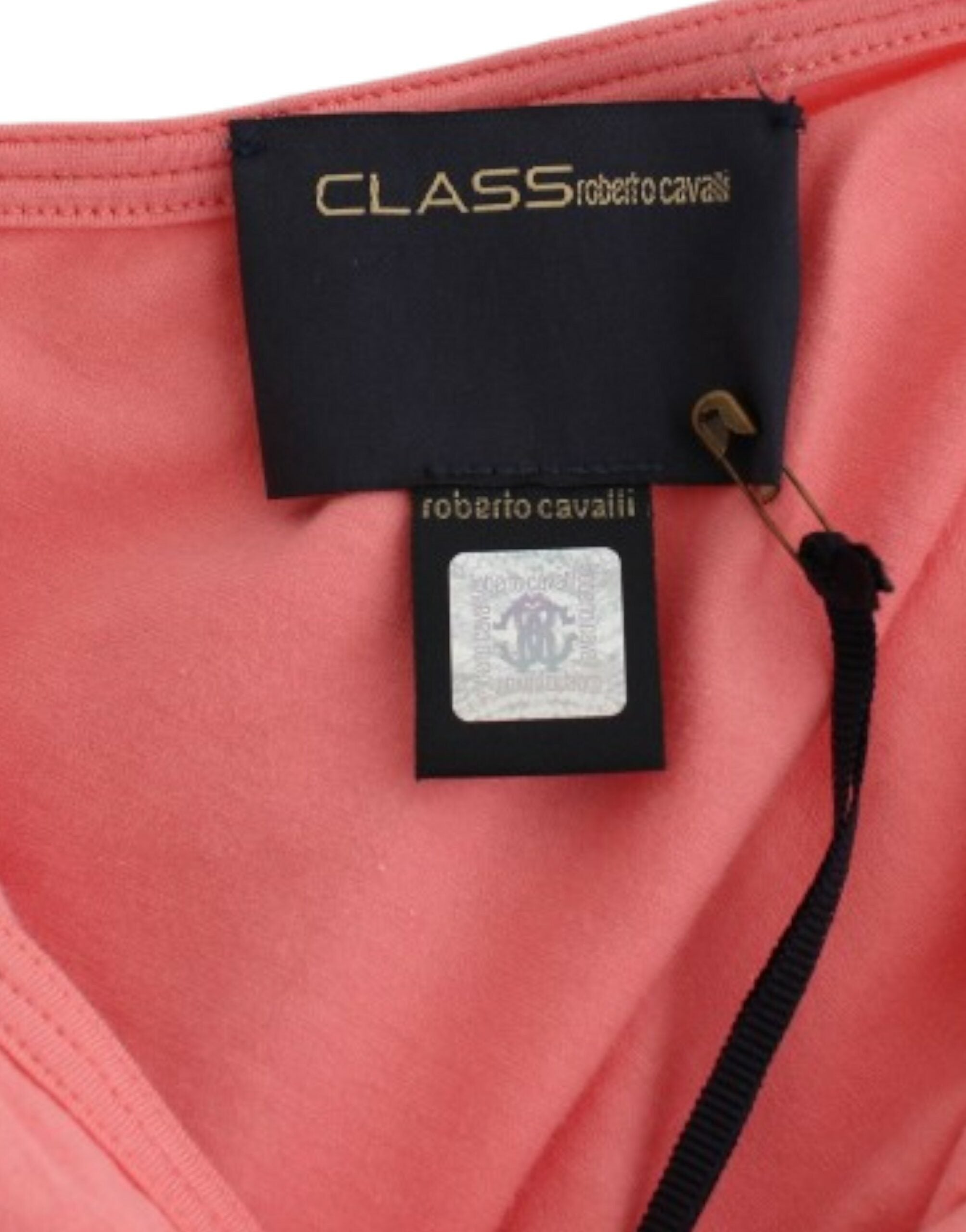 Débardeur en coton rose Cavalli