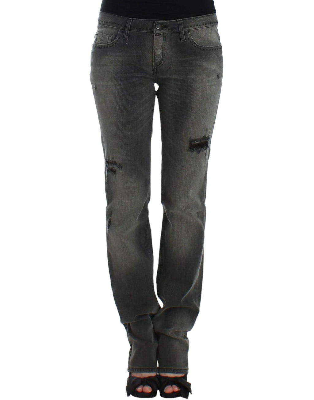 Jean droit gris Costume National