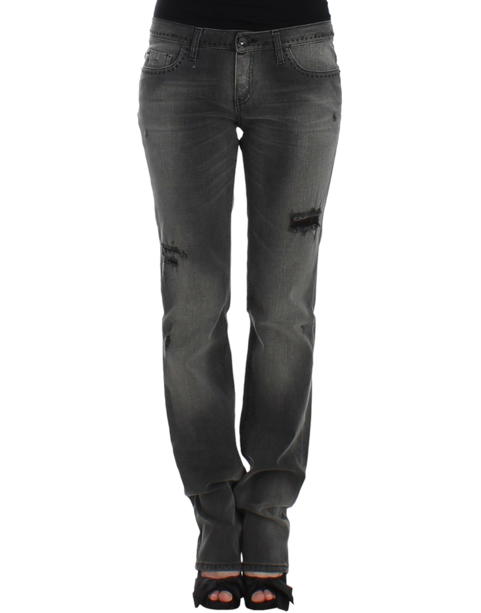 Jean droit gris Costume National