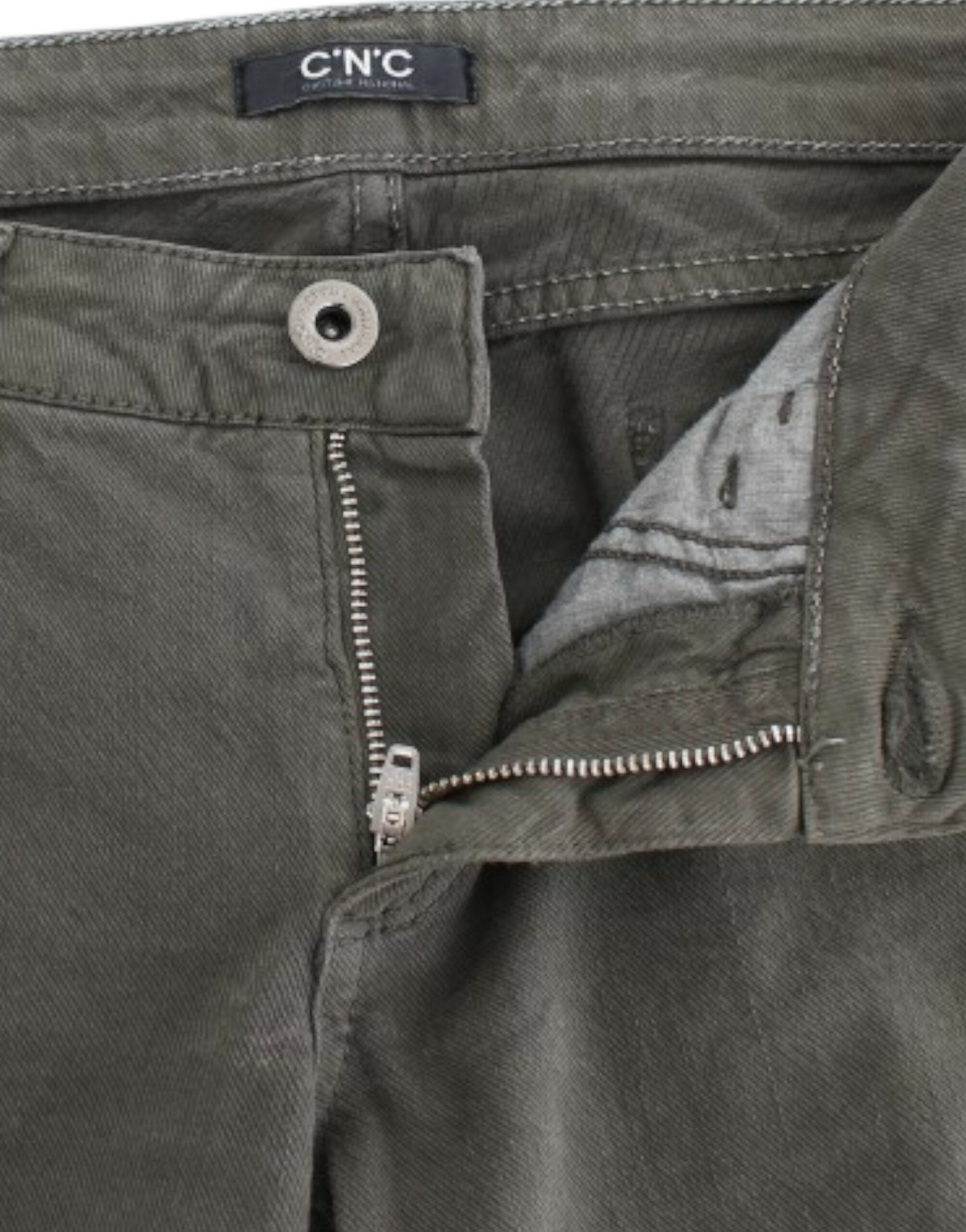 Jean slim vert Costume National