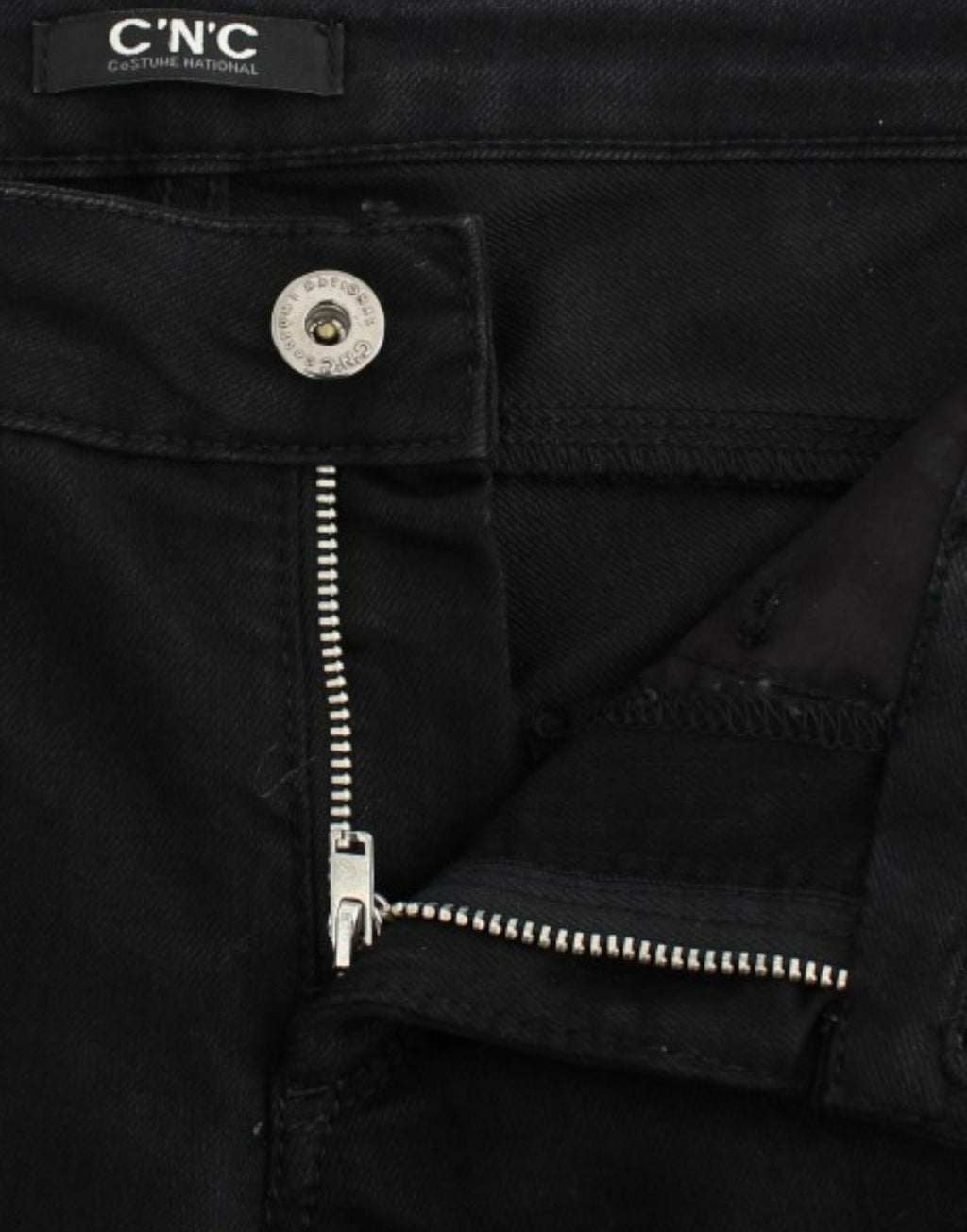 Jean droit noir Costume National