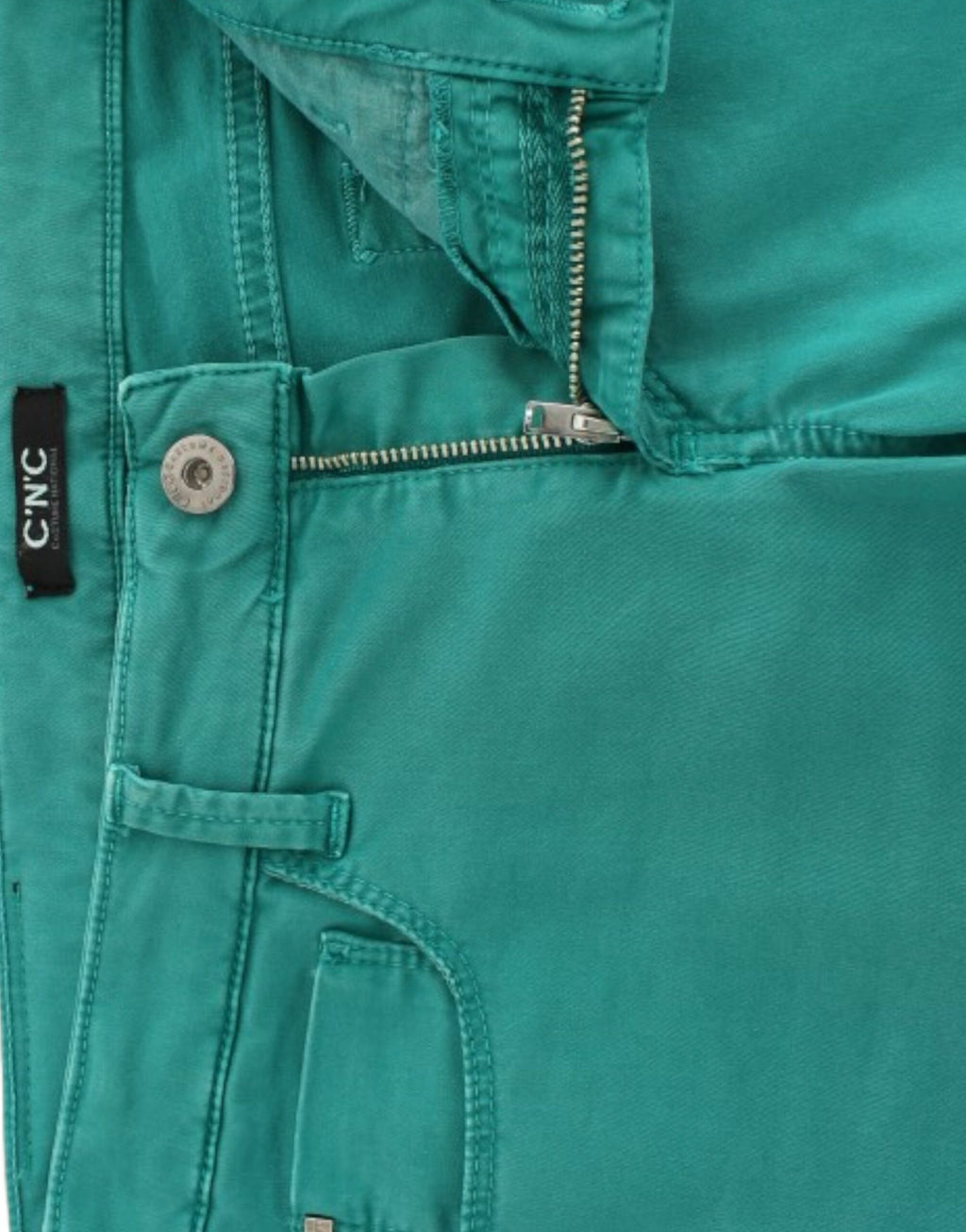 Jean droit vert Costume National