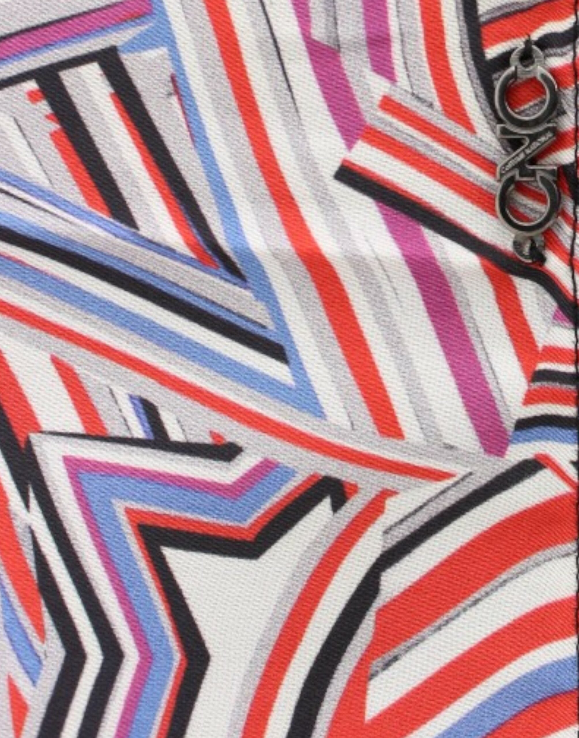 Costume National Haut sans manches multicolore