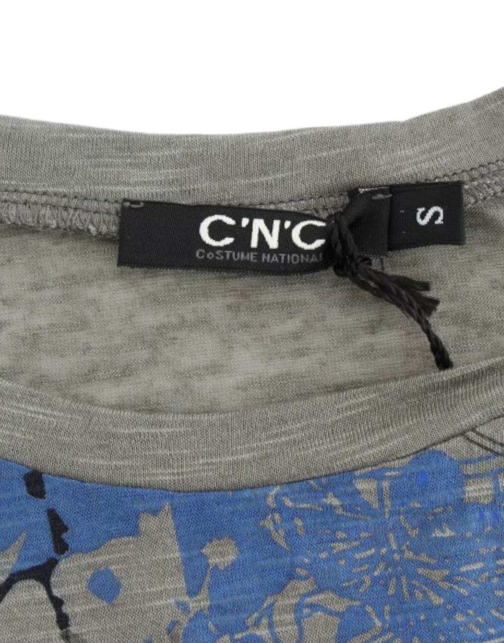 T-shirt sans manches imprimé Costume National Gris