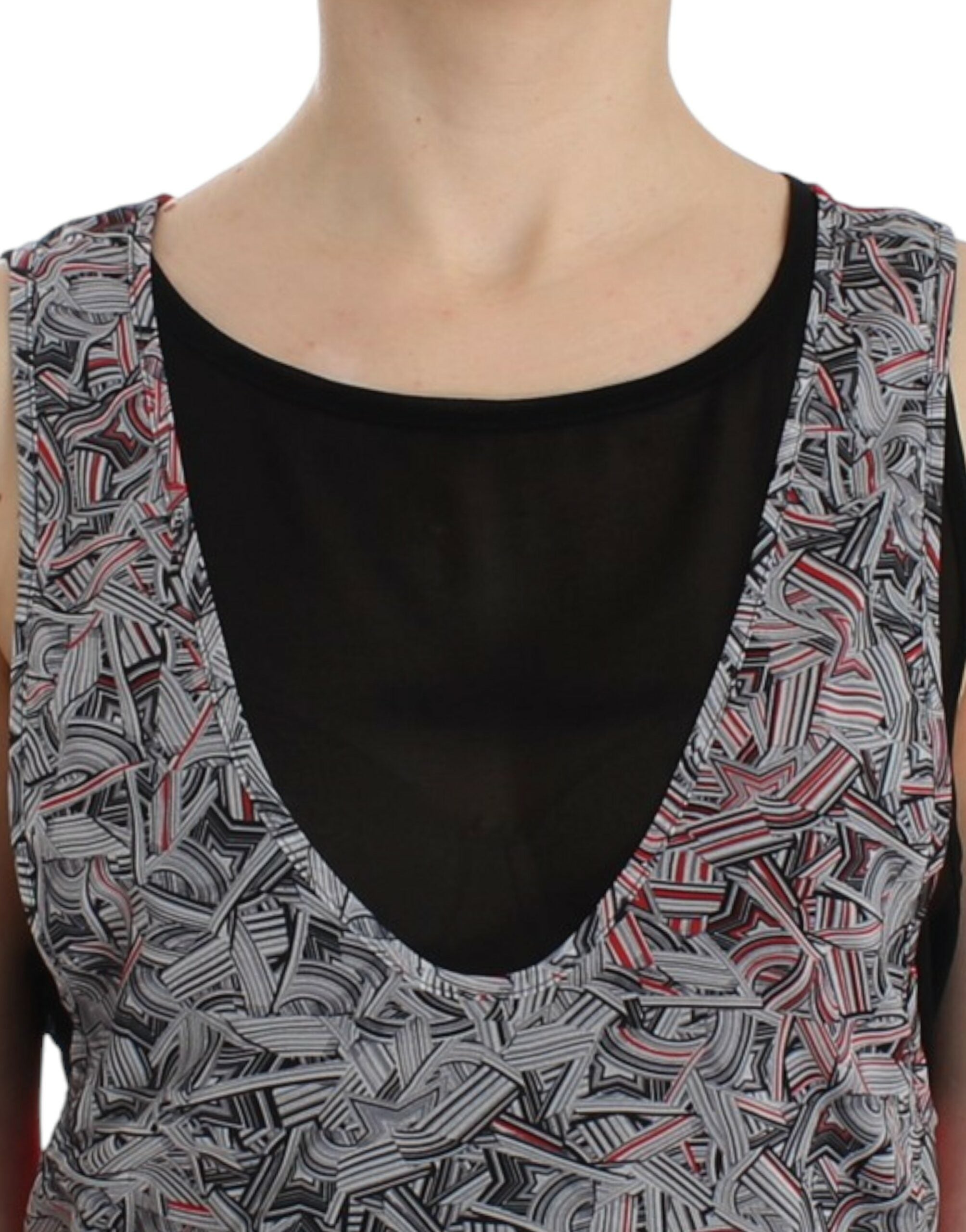 Costume National Haut noir sans manches