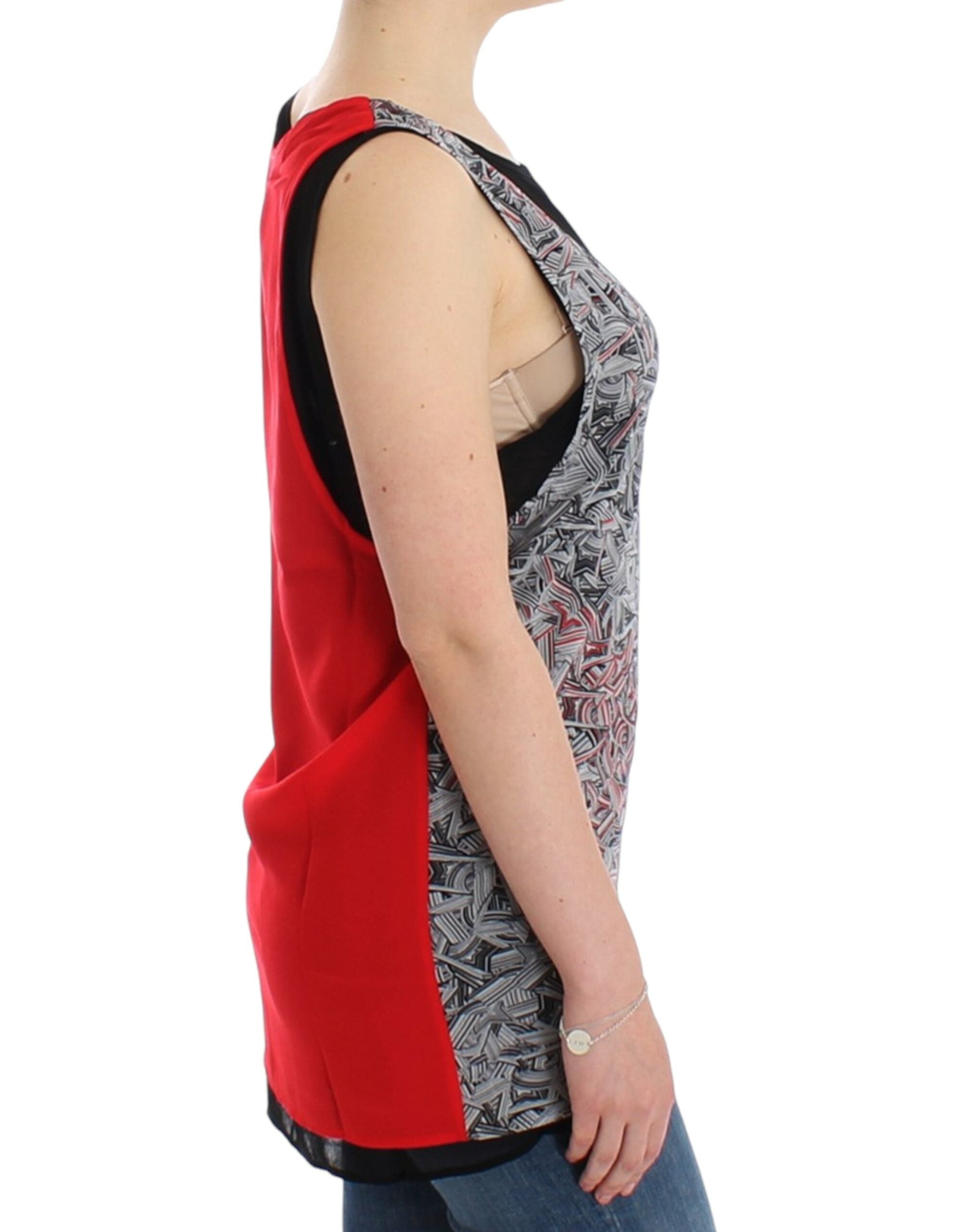 Costume National Haut noir sans manches
