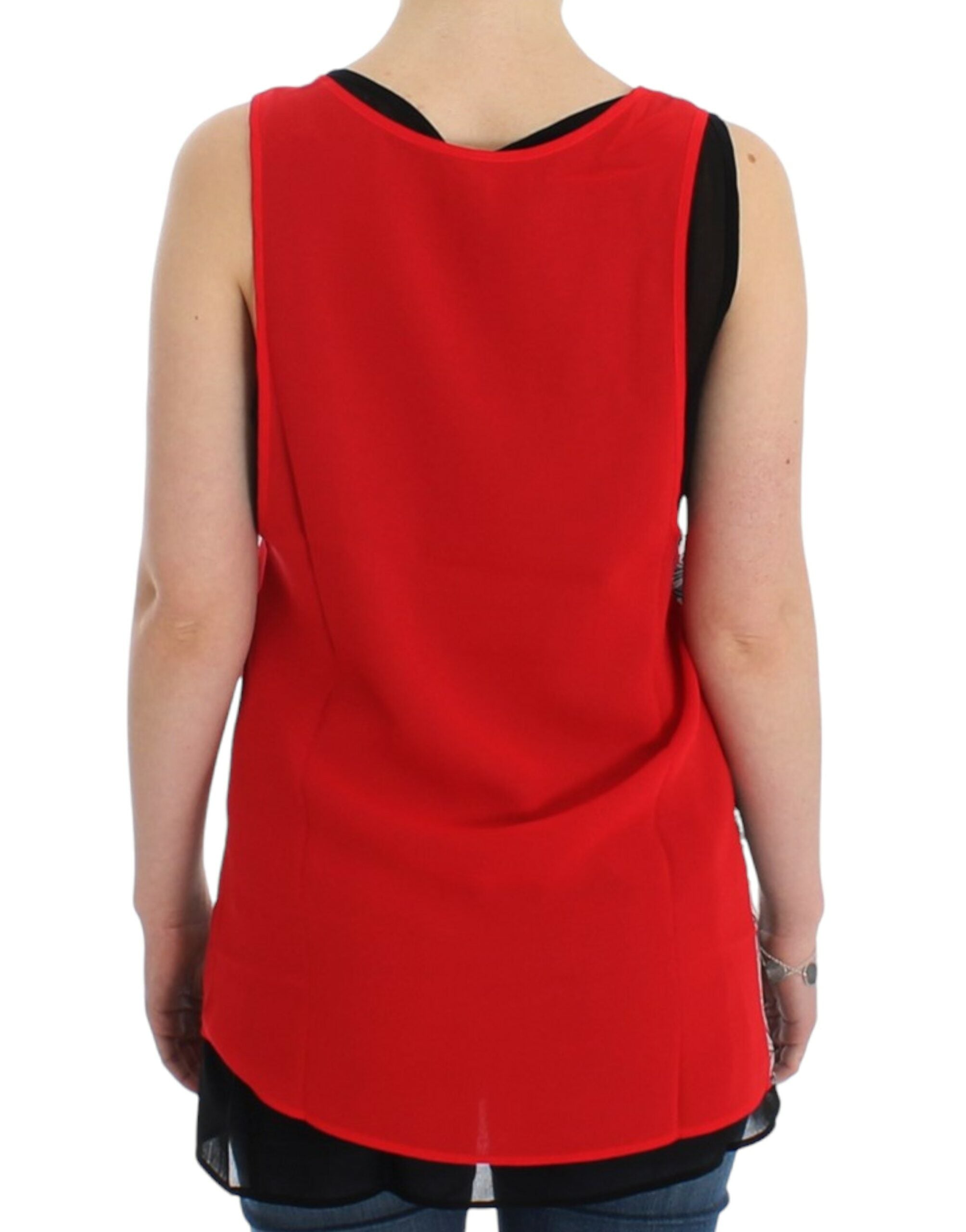 Costume National Haut noir sans manches