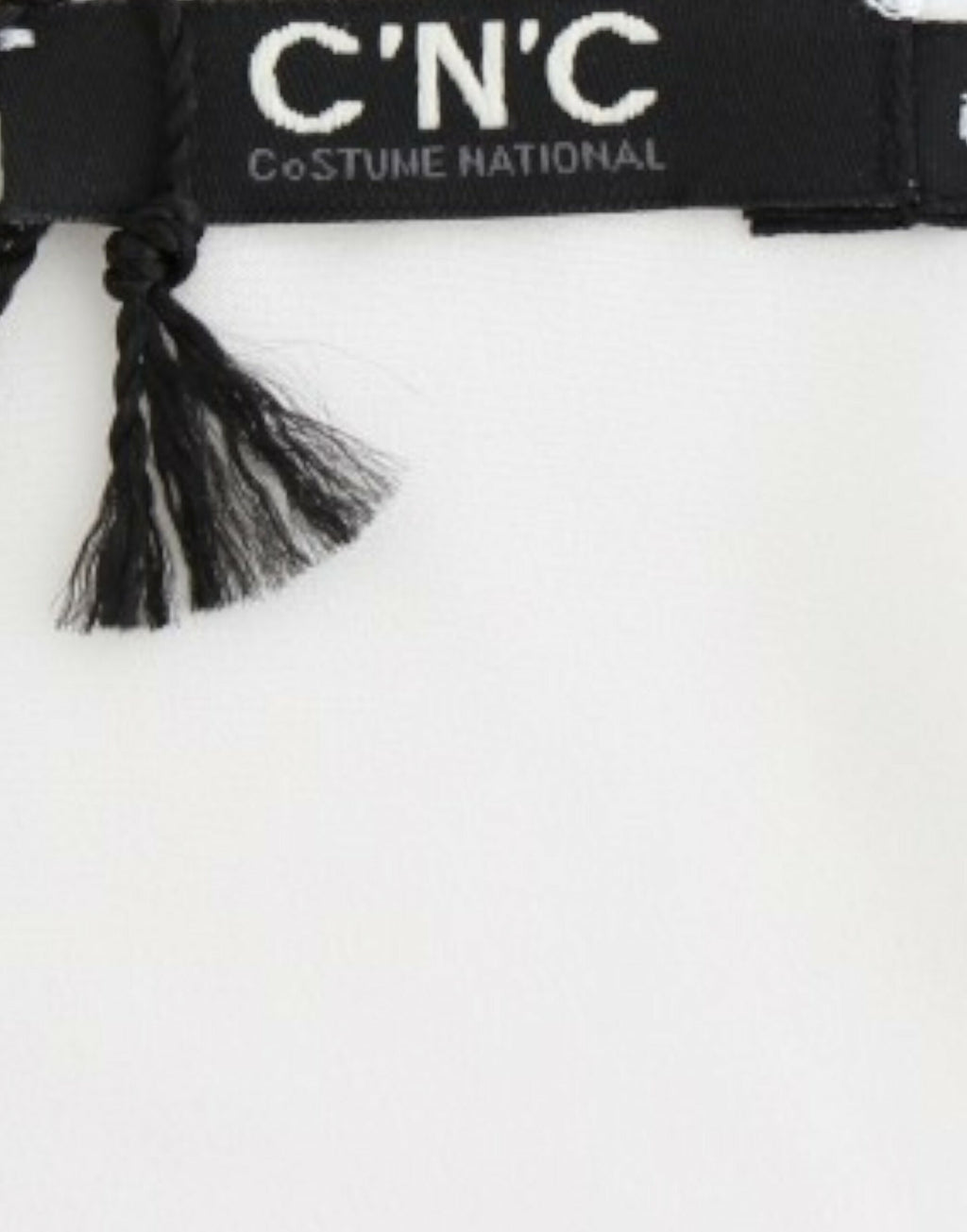 Chemisier imprimé à motif blanc Costume National