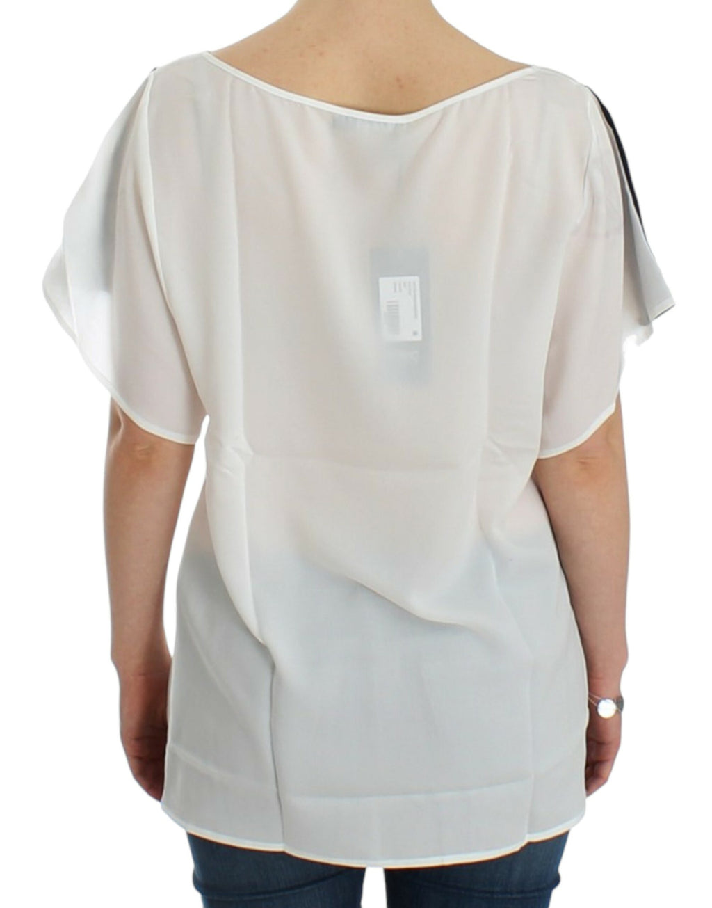 Chemisier imprimé à motif blanc Costume National