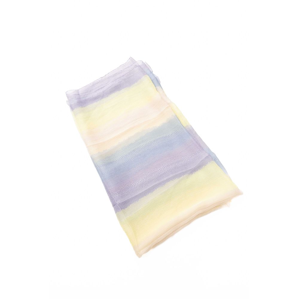 Foulard en soie multicolore Trussardi pour femme