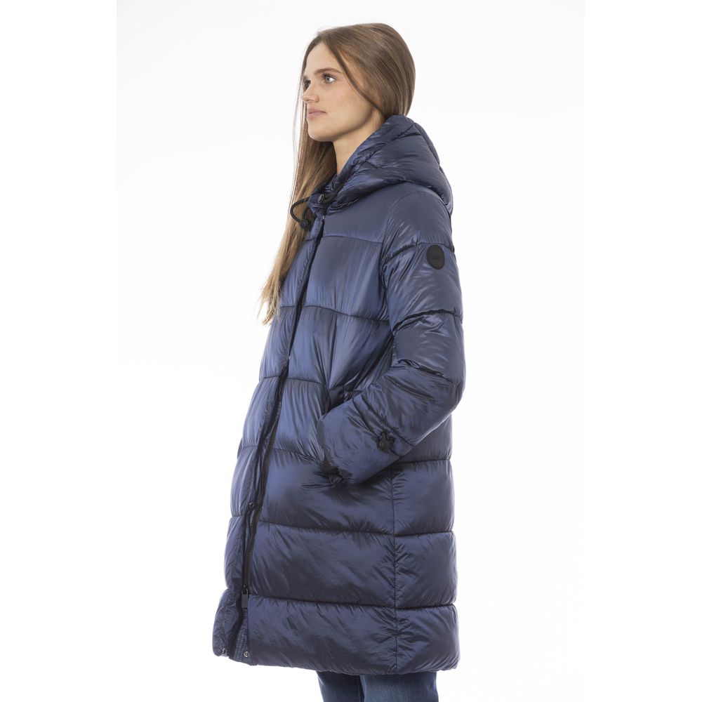 Veste femme en nylon bleu clair Baldinini Trend