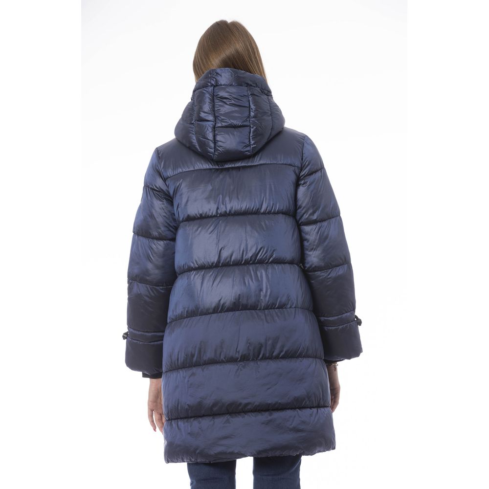 Veste femme en nylon bleu clair Baldinini Trend