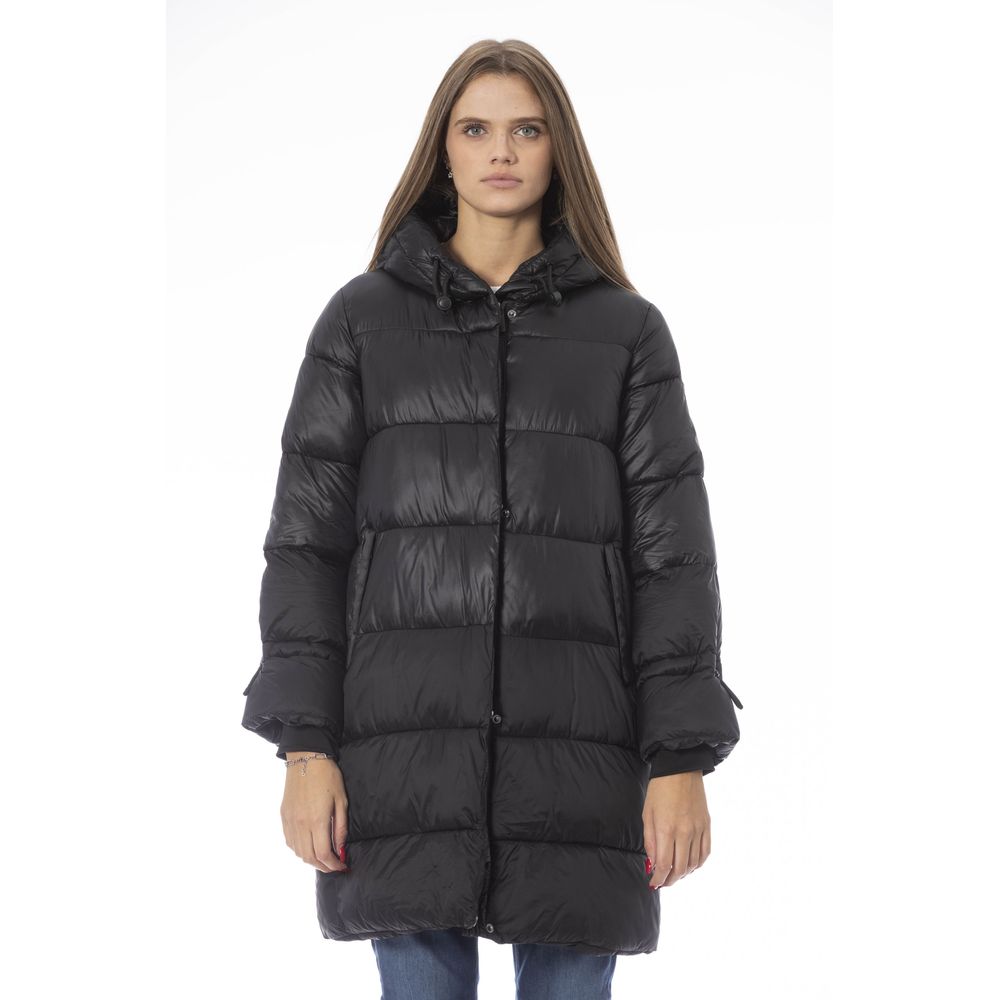 Veste en nylon noir tendance Baldinini pour femme