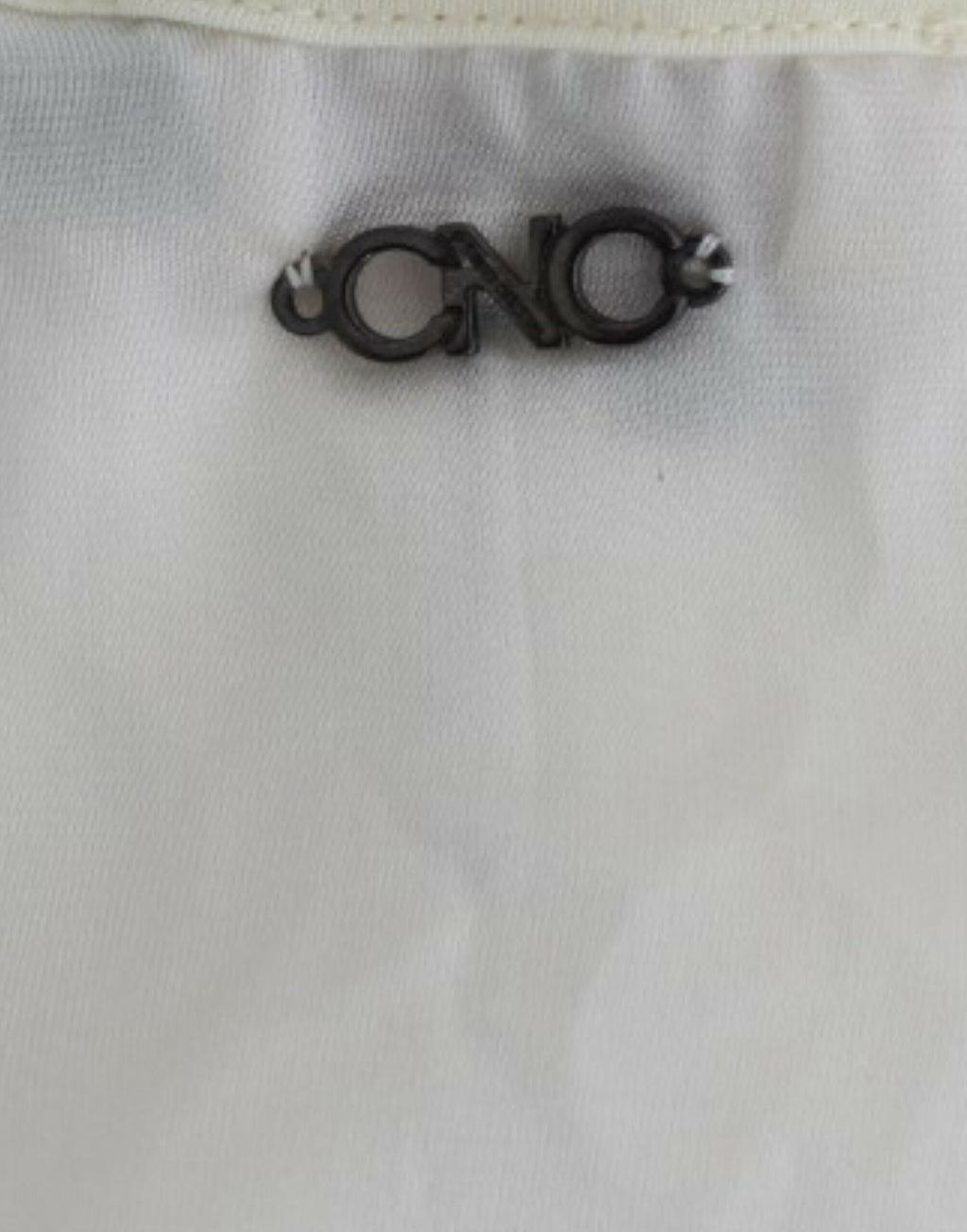 Robe tube en modal blanc Costume National