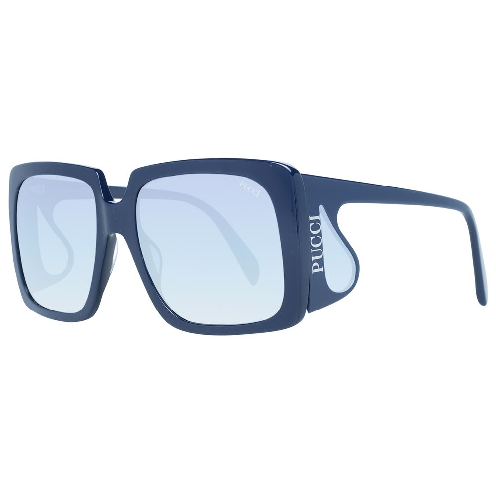 Lunettes de soleil bleues pour femmes Emilio Pucci