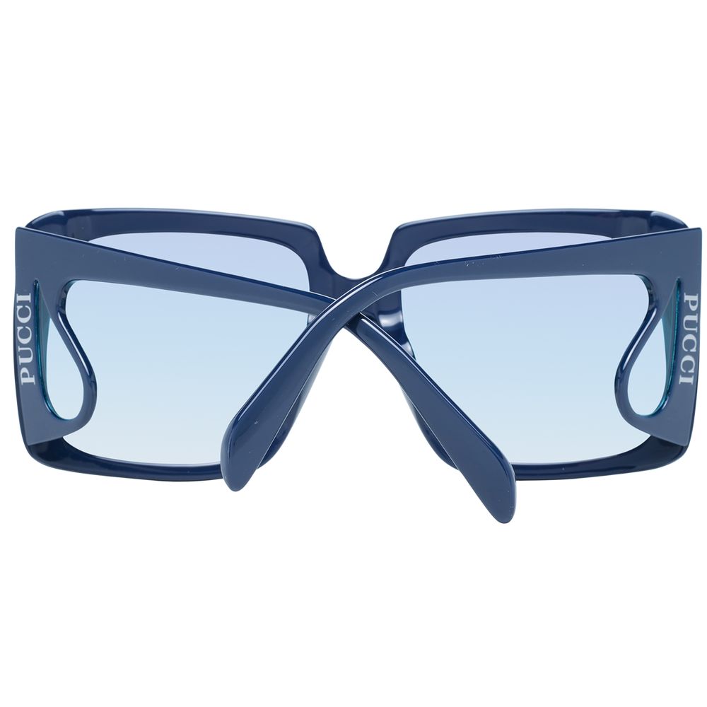 Lunettes de soleil bleues pour femmes Emilio Pucci
