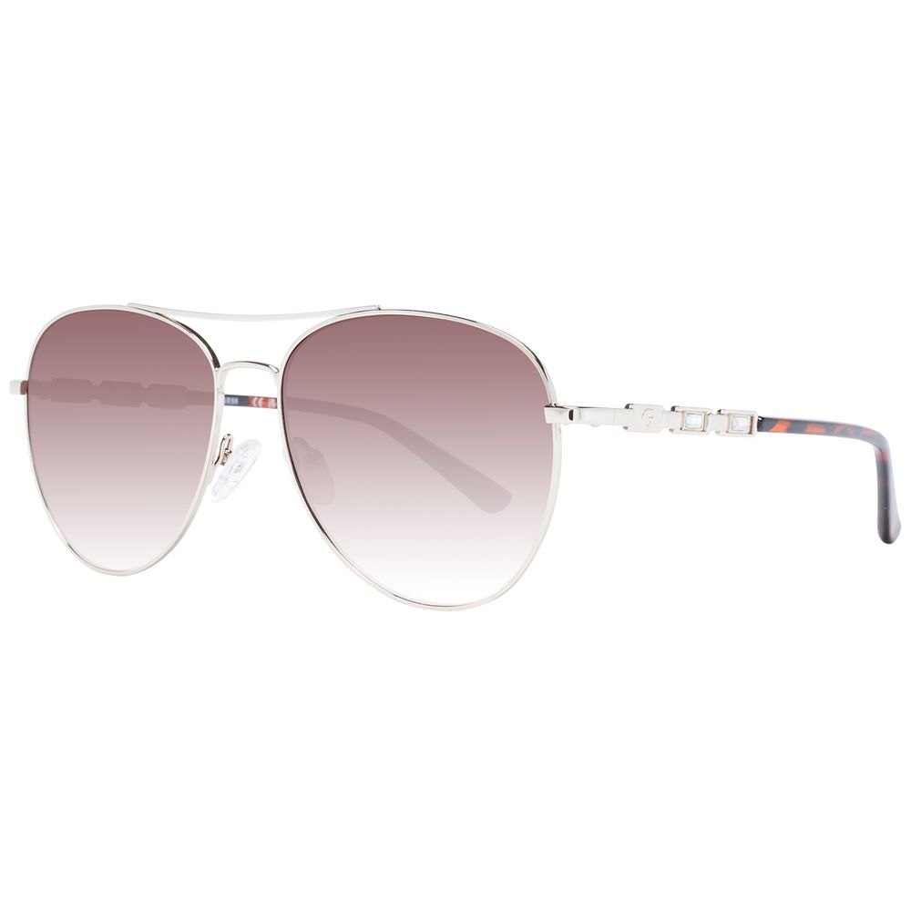 Lunettes de soleil Guess argentées pour femmes