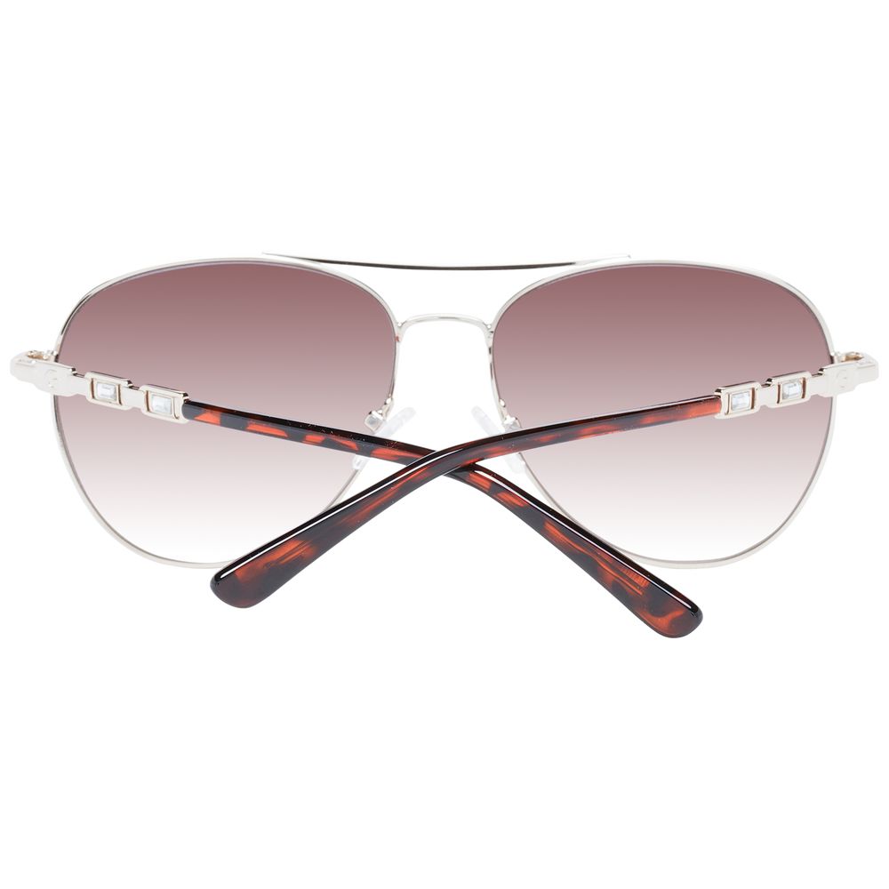 Lunettes de soleil Guess argentées pour femmes