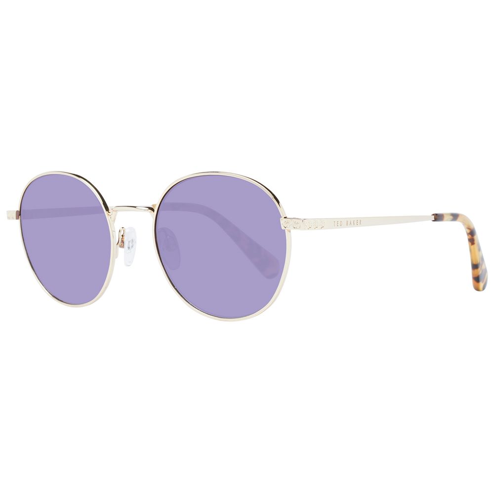 Lunettes de soleil dorées Ted Baker pour femme
