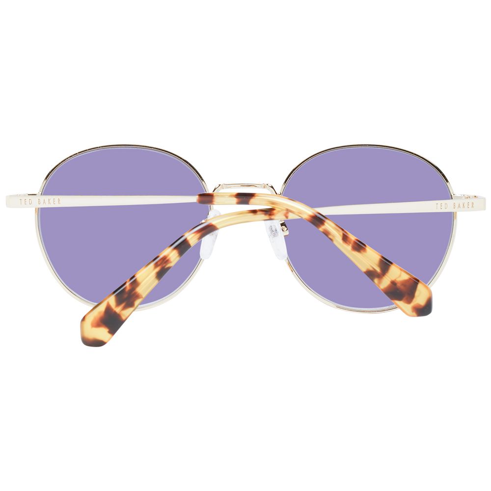 Lunettes de soleil dorées Ted Baker pour femme