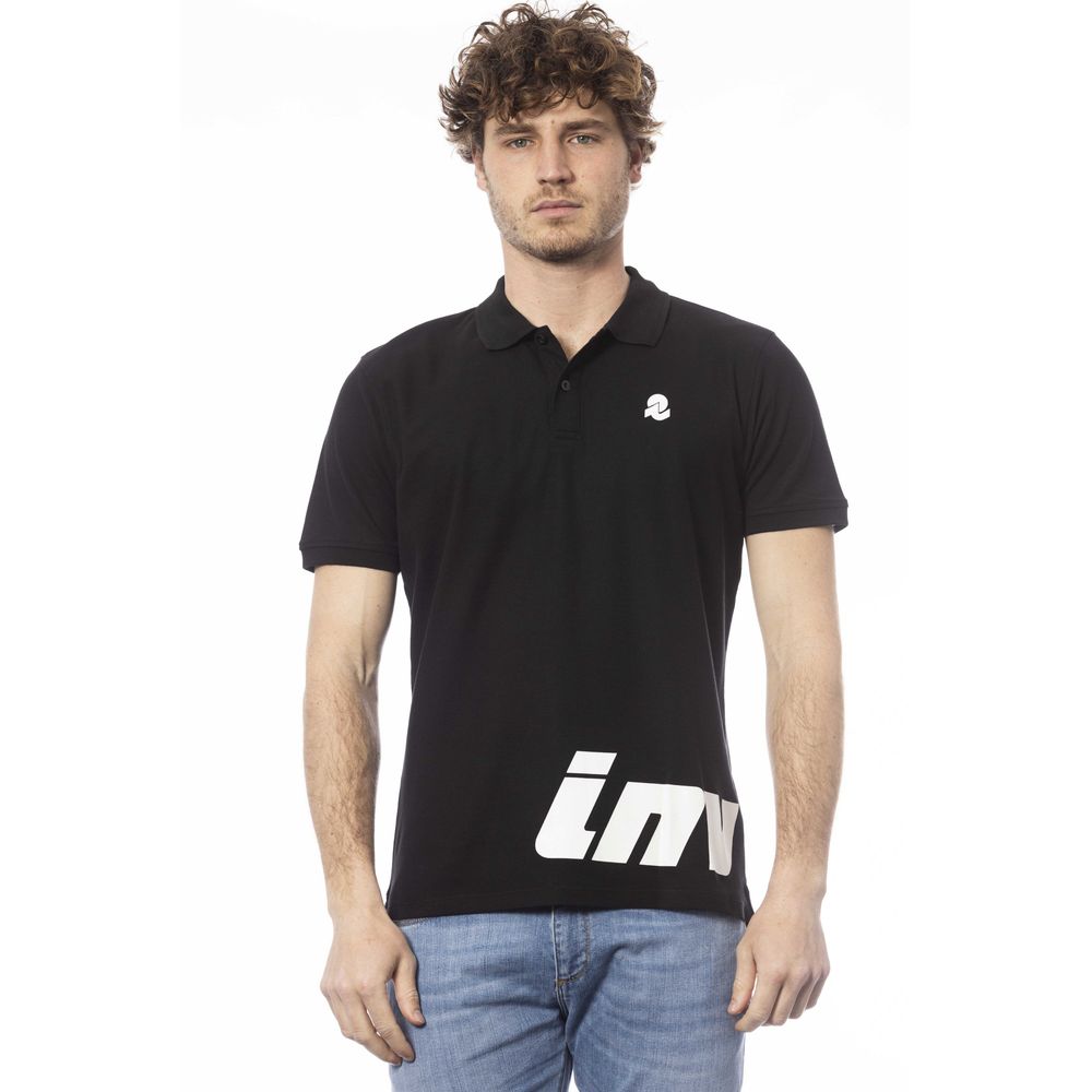 Polo Invicta en coton noir pour homme